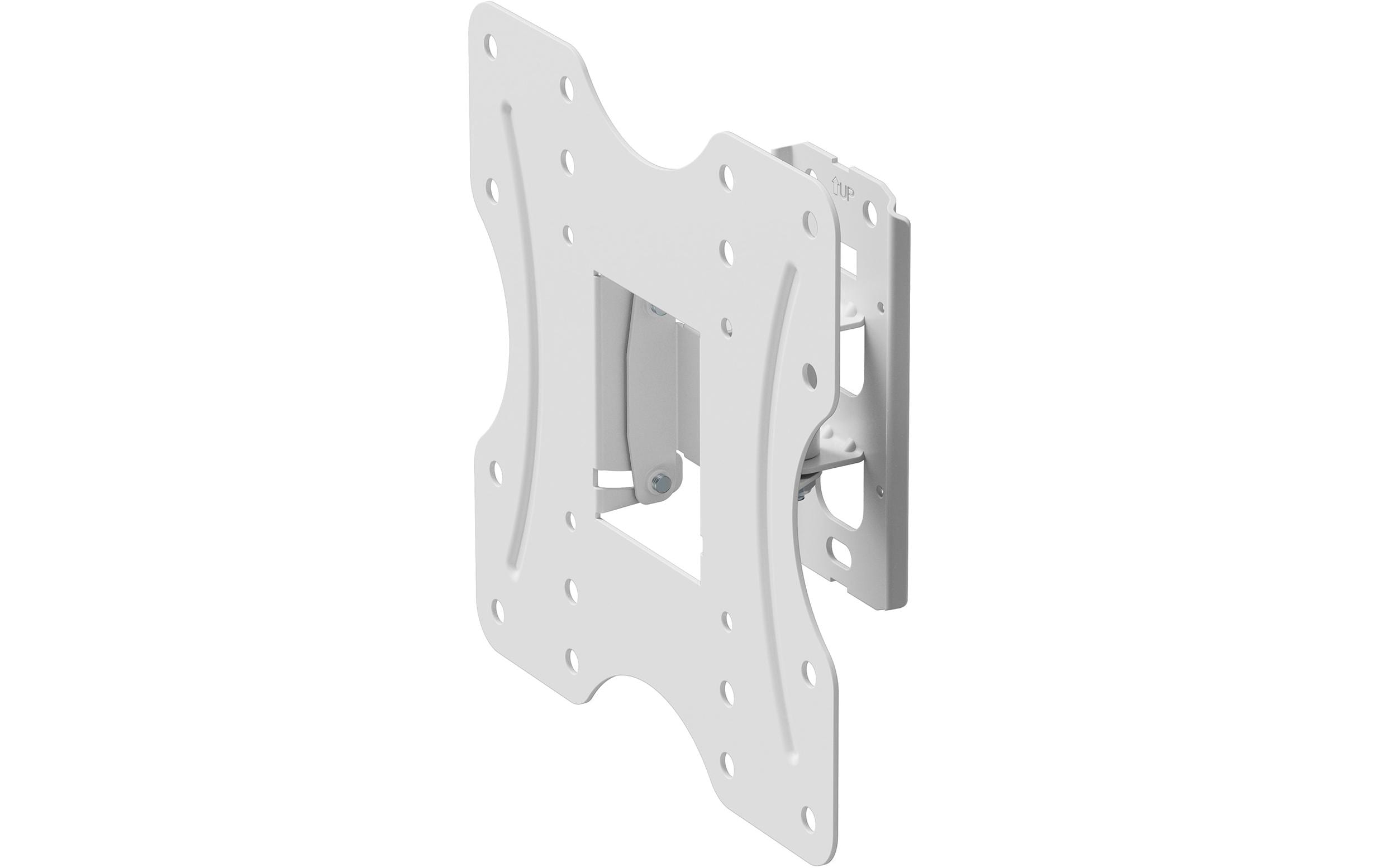 PureMounts – Wandhalterung, neigbar, für 37", VESA 100×100, bis 30 kg, weiss