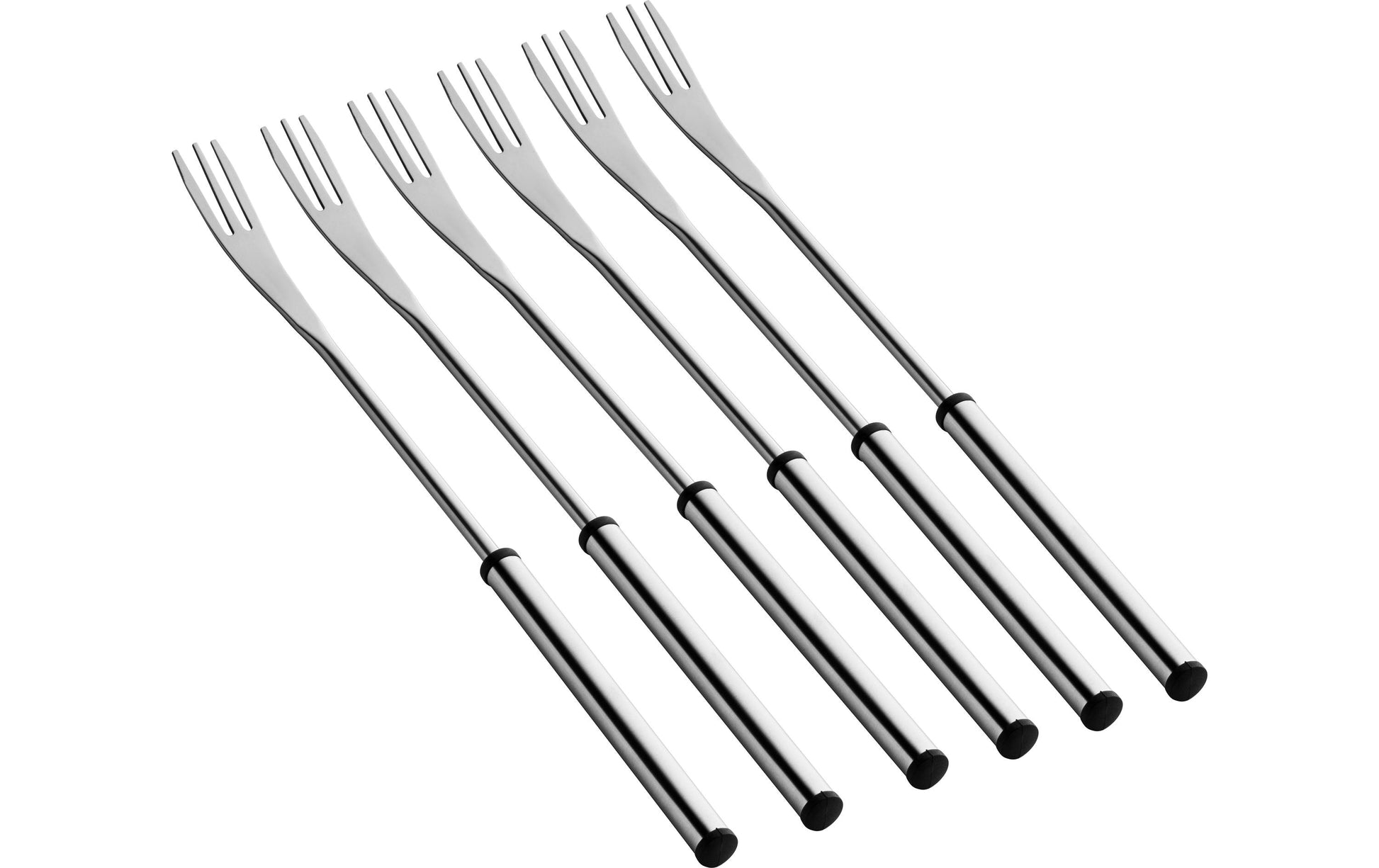 Mäser Fonduegabeln – 6er-Set, Edelstahl 18/0, für Käsefondue