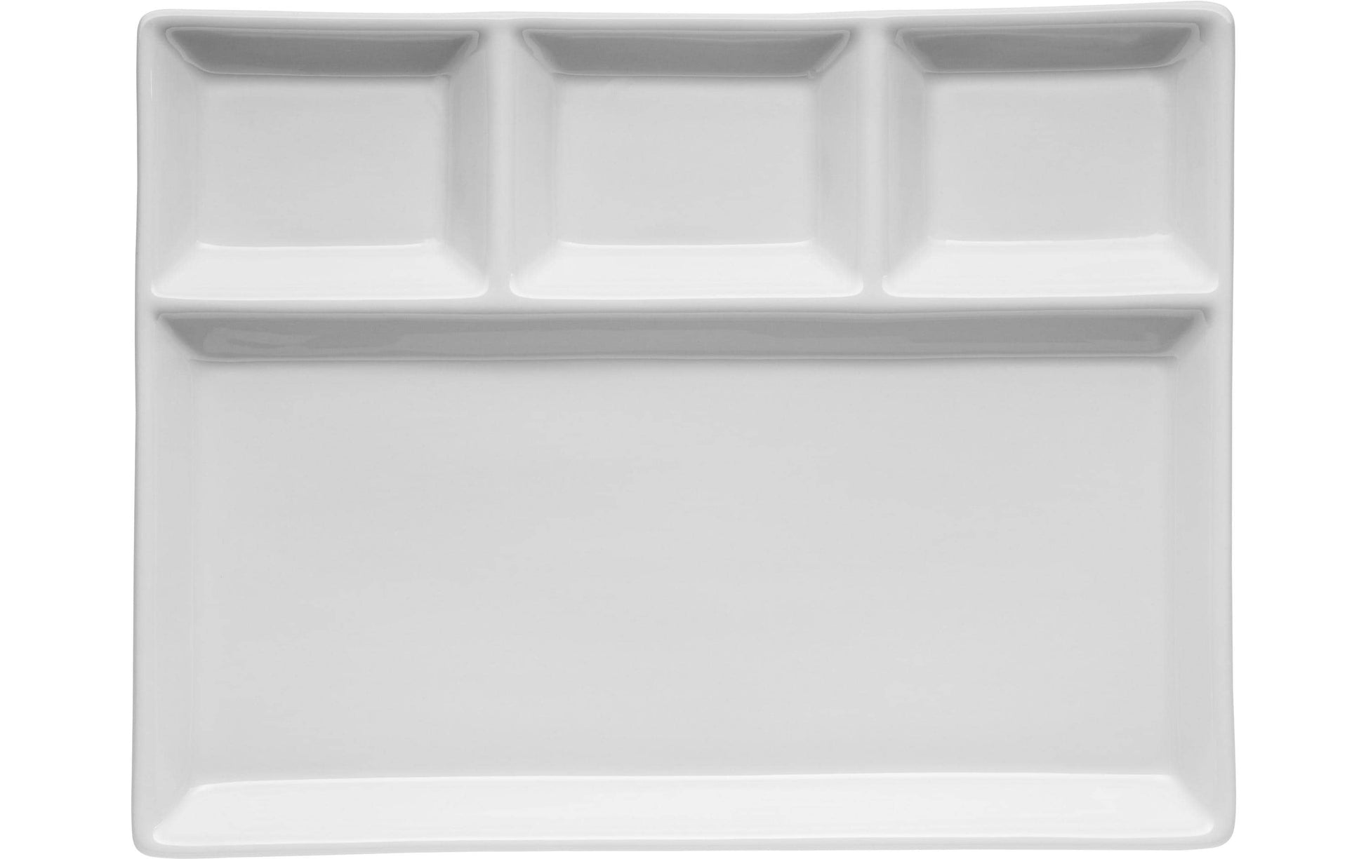 Mäser Fonduetellerset – 2er Set, Ø 19,5 cm, Keramik, Weiss