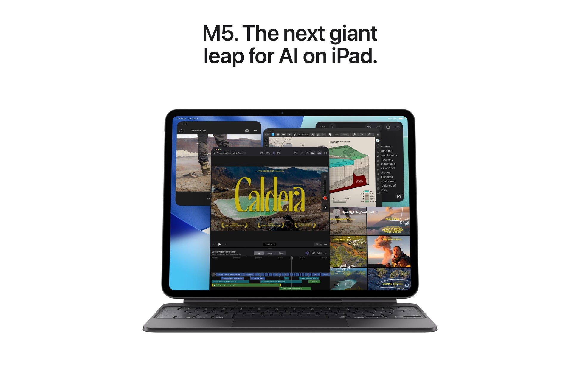 Apple iPad Pro – 11", 1000 GB, 16 GB RAM, WLAN + 5G, iPadOS, Silber