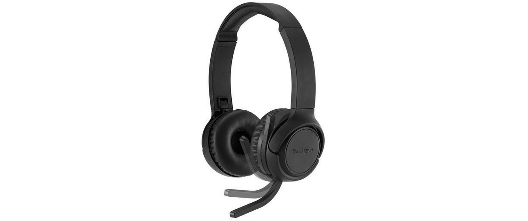 Kensington H1050 EQ BT – Duo Headset On-Ear – Bluetooth, Stummschaltung – Schwarz – bis 40 h
