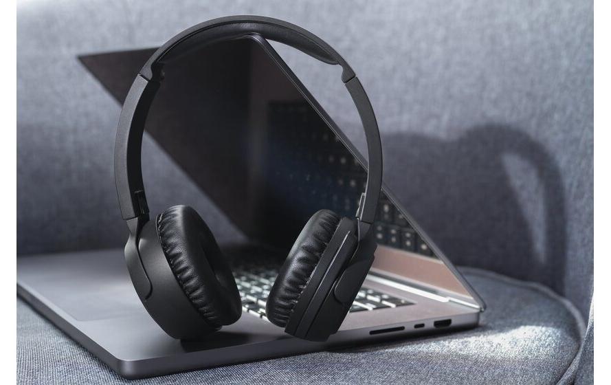 Kensington H1050 EQ BT – Duo Headset On-Ear – Bluetooth, Stummschaltung – Schwarz – bis 40 h