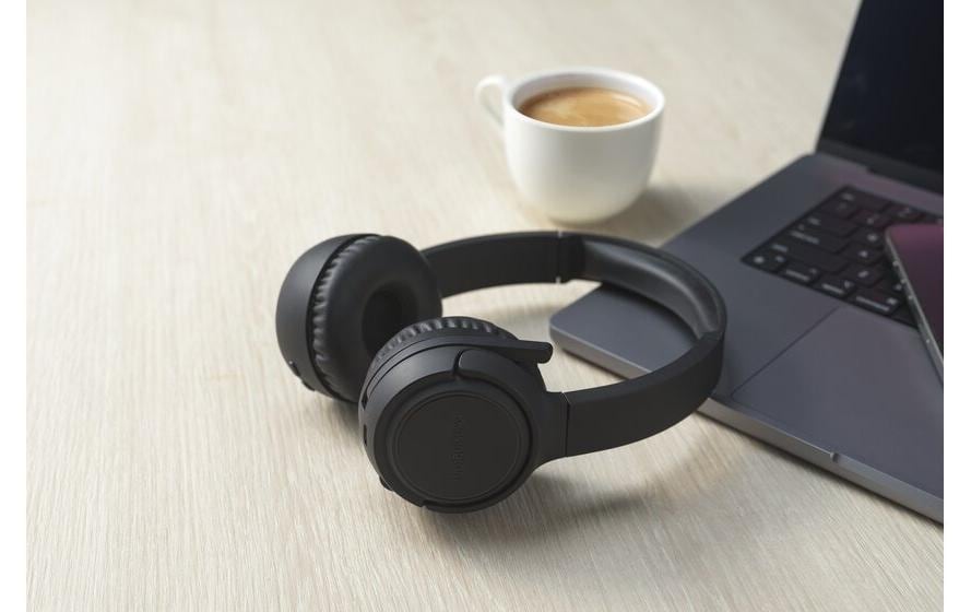 Kensington H1050 EQ BT – Duo Headset On-Ear – Bluetooth, Stummschaltung – Schwarz – bis 40 h