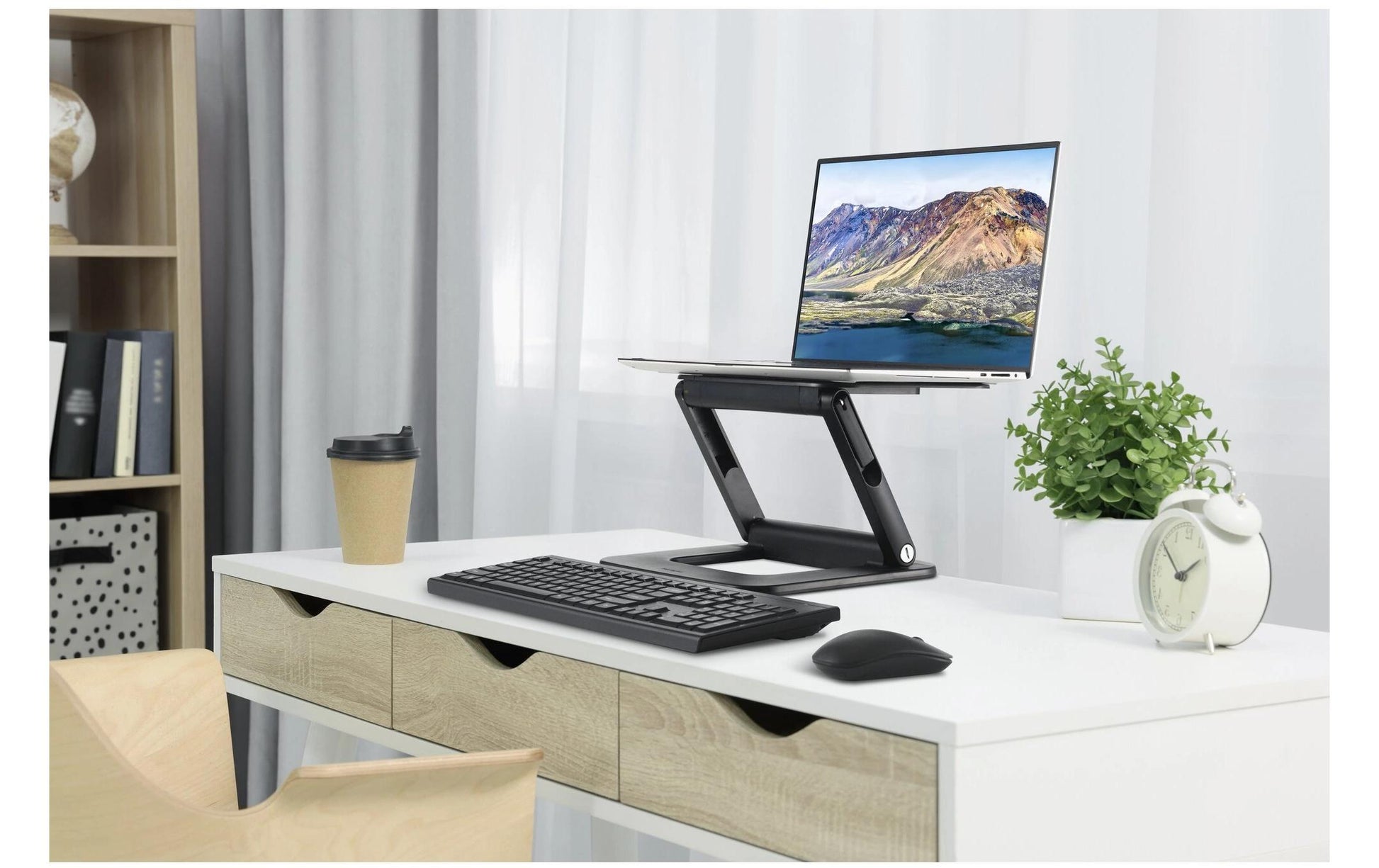 Kensington Laptop-Ständer – für Notebooks bis 16", 3 kg, höhenverstellbar – Schwarz
