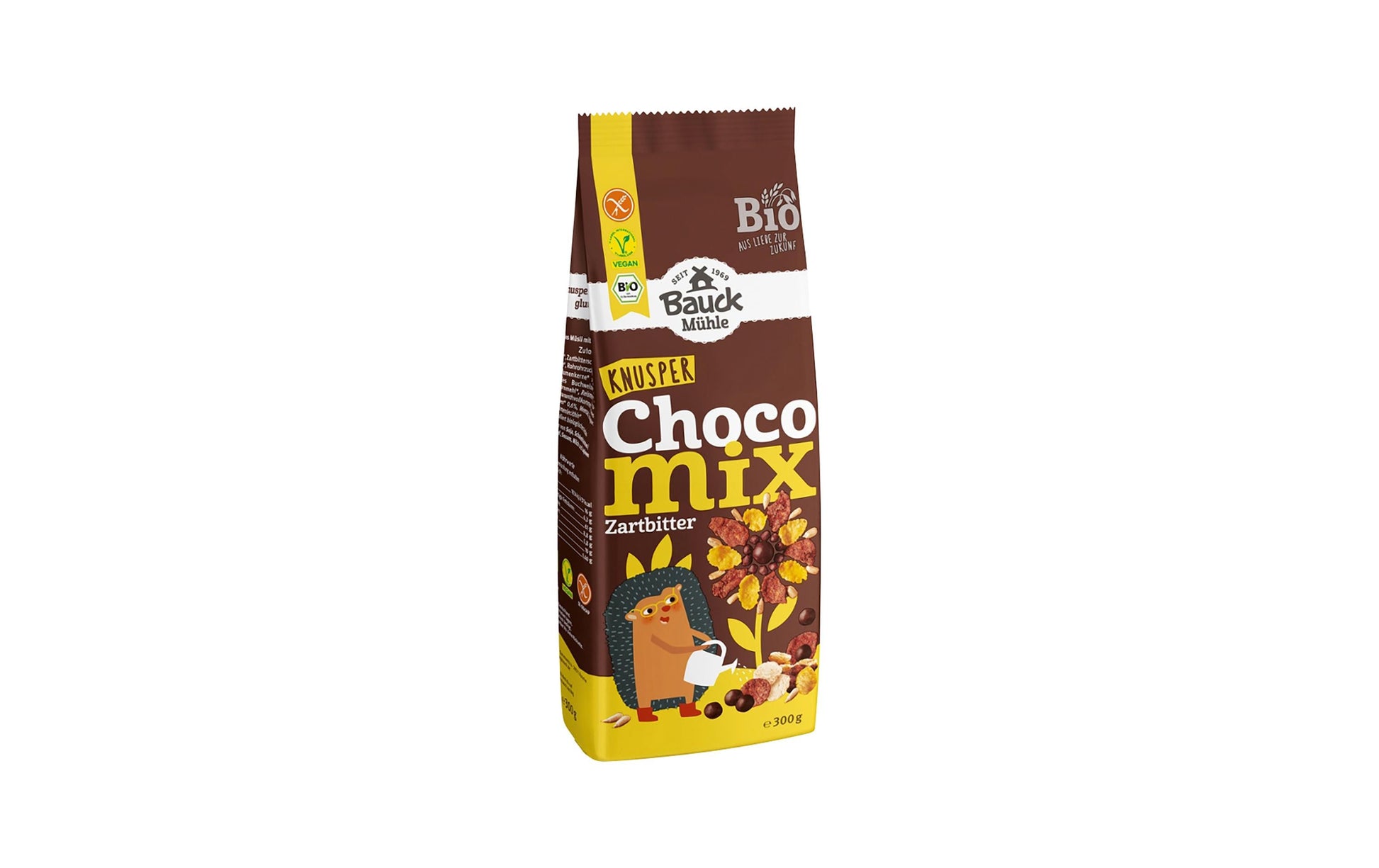 Bauck mühle Knusper Choco Mix Müesli – Zartbitter, bio – 300 g