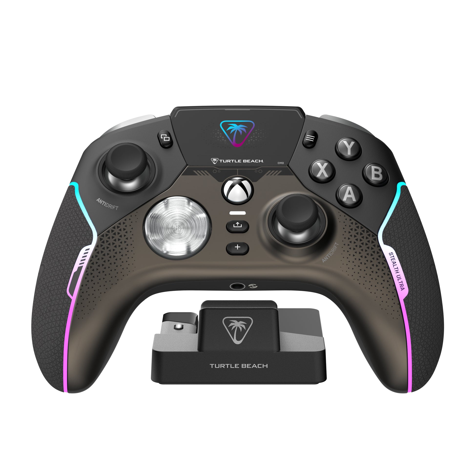 Turtle Beach Stealth Ultra – Gamepad – USB + RF + Bluetooth, Eingebautes Display, für Xbox & PC