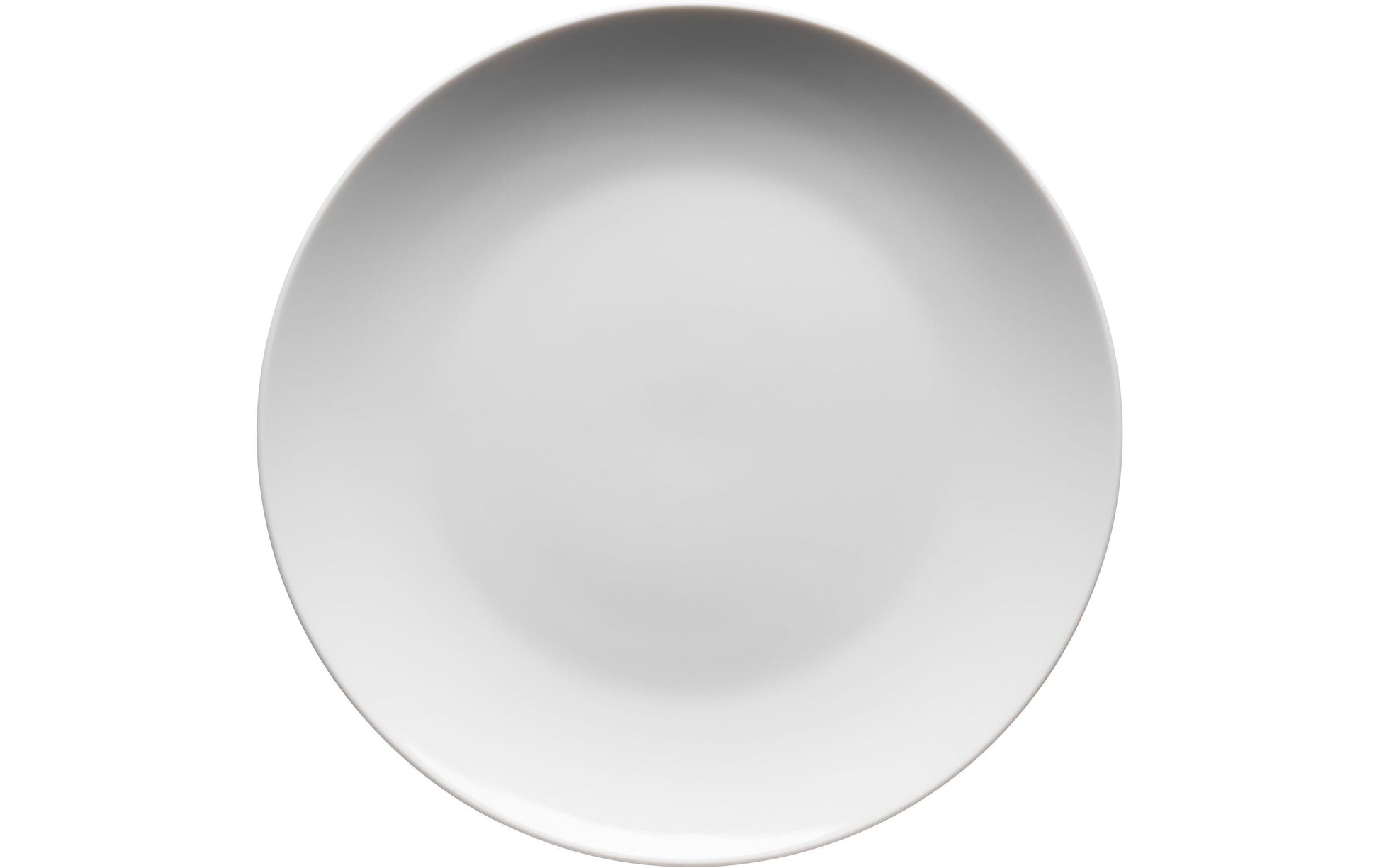 Mäser Dessertteller – 6er Set, Ø 20,5 cm, Porzellan, Weiss, spülmaschinenfest, mikrowellengeeignet