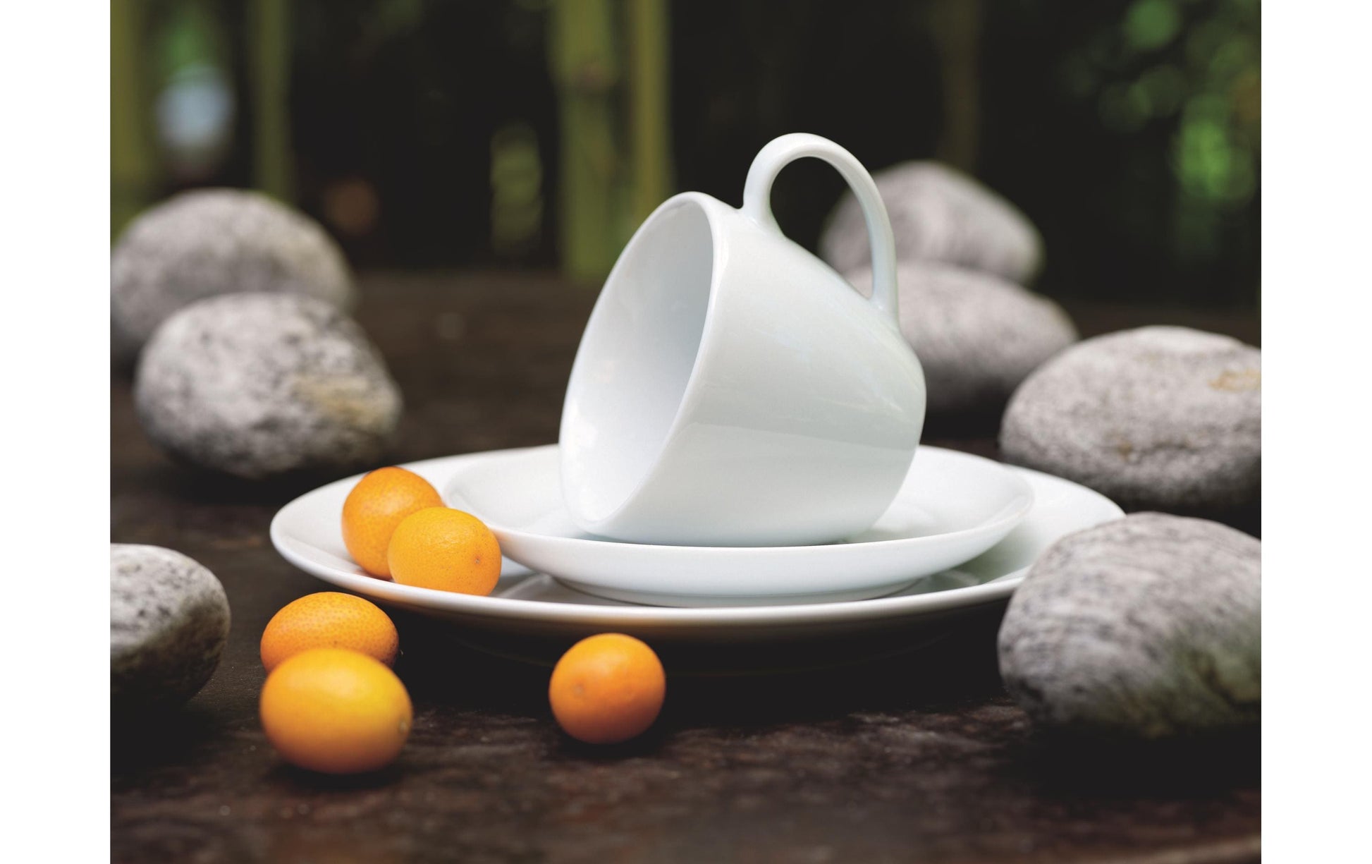 Mäser Kaffeeservice Barca – Set 18-teilig, Porzellan, Weiss, spülmaschinenfest, mikrowellengeeignet