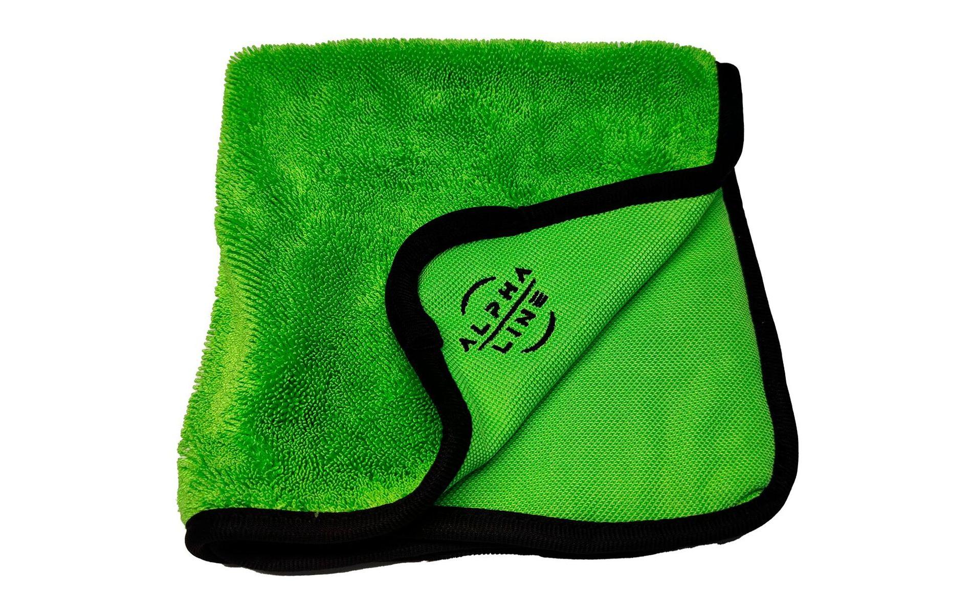 Alpha line Mikrofasertuch Tornado Towel Pro Small – Schwarz