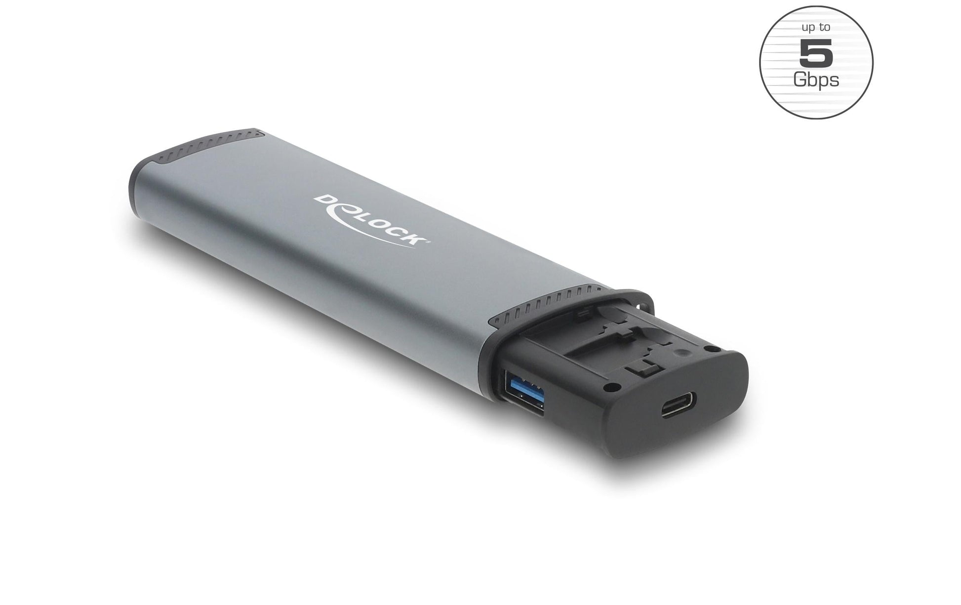 DeLOCK USB-Kartenleser USB-A – microSD – USB 3.2 Gen 1 (5 Gbit/s)