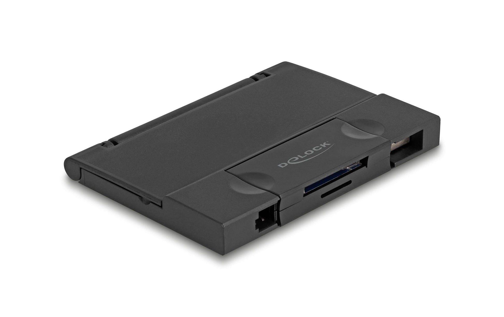 DeLOCK USB-Kartenleser USB-C/USB-A – SD/microSD – USB 3.2 Gen 1 (5 Gbit/s) – für Windows und mehr
