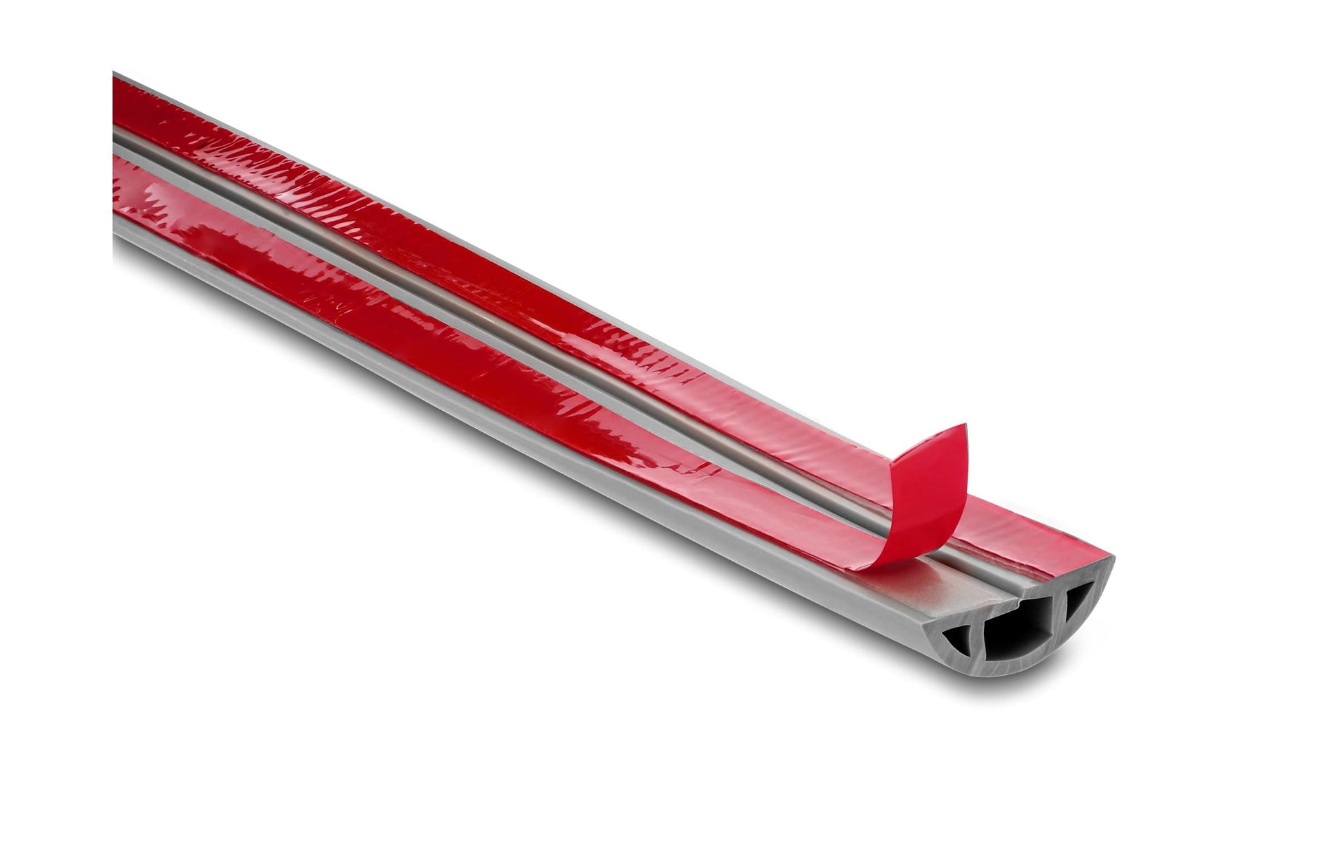 DeLOCK 20766 Wandkanal – 30×10 mm – 2 m – PVC – Grau, selbstklebend
