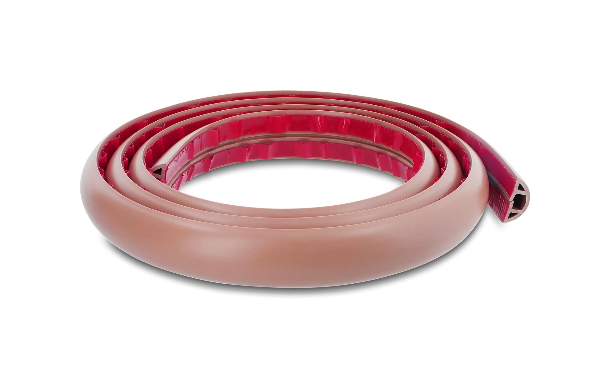 DeLOCK 20764 Wandkanal – 50 × 14 mm – 2 m – PVC – Braun, selbstklebend, 1 Stk.