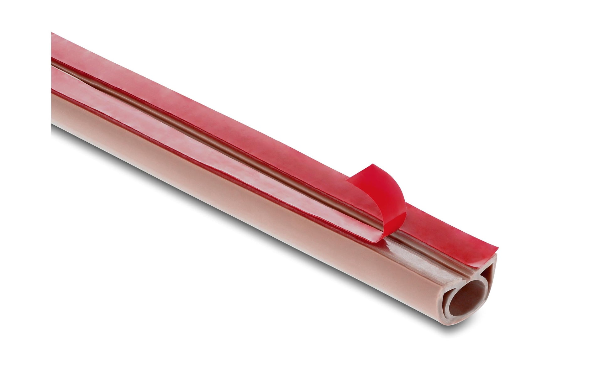 DeLOCK 20762 Wandkanal – 20 × 10 mm – 2 m – PVC – Braun, selbstklebend