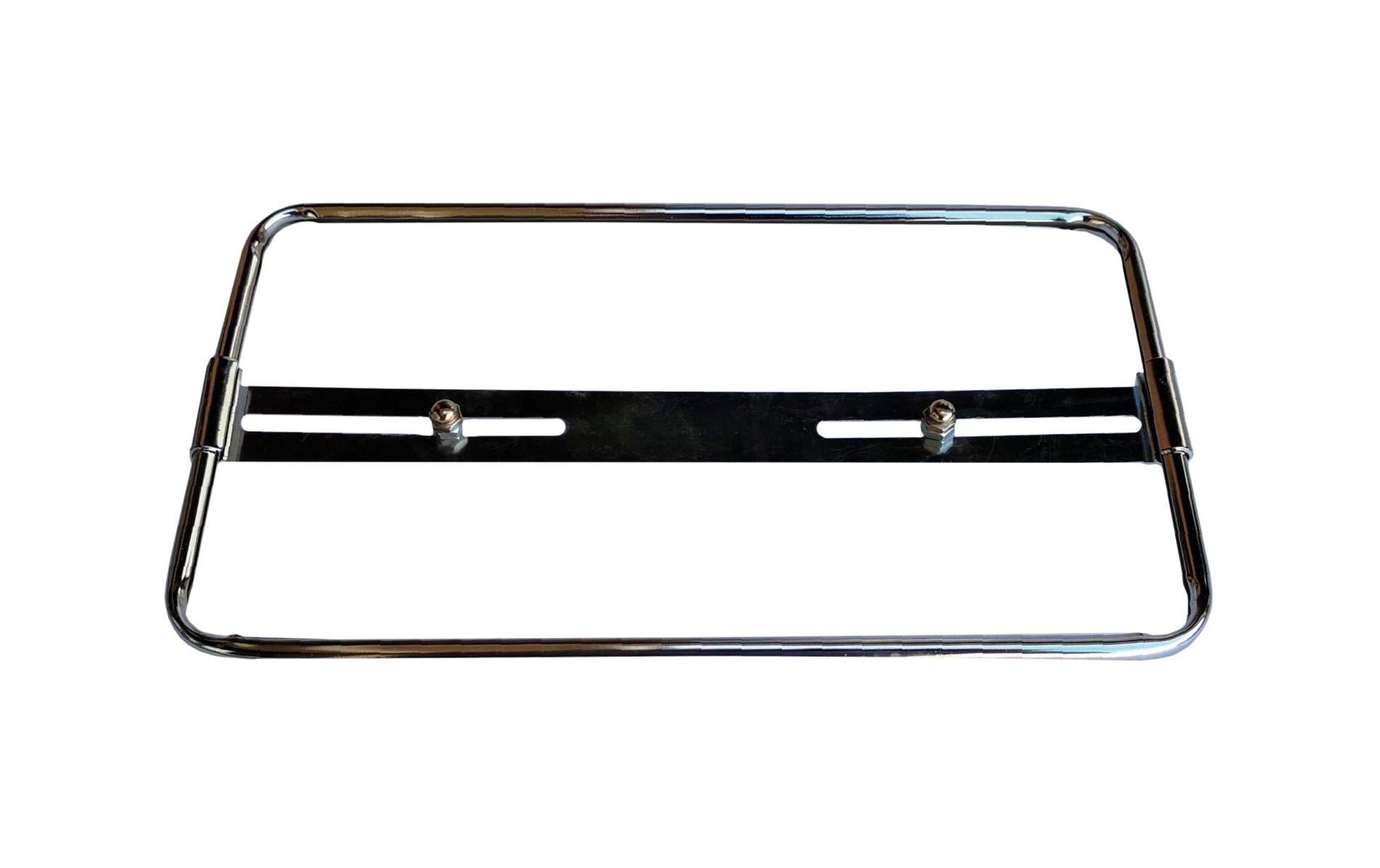 Topline Nummernrahmen – 300 × 160 mm, verchromt