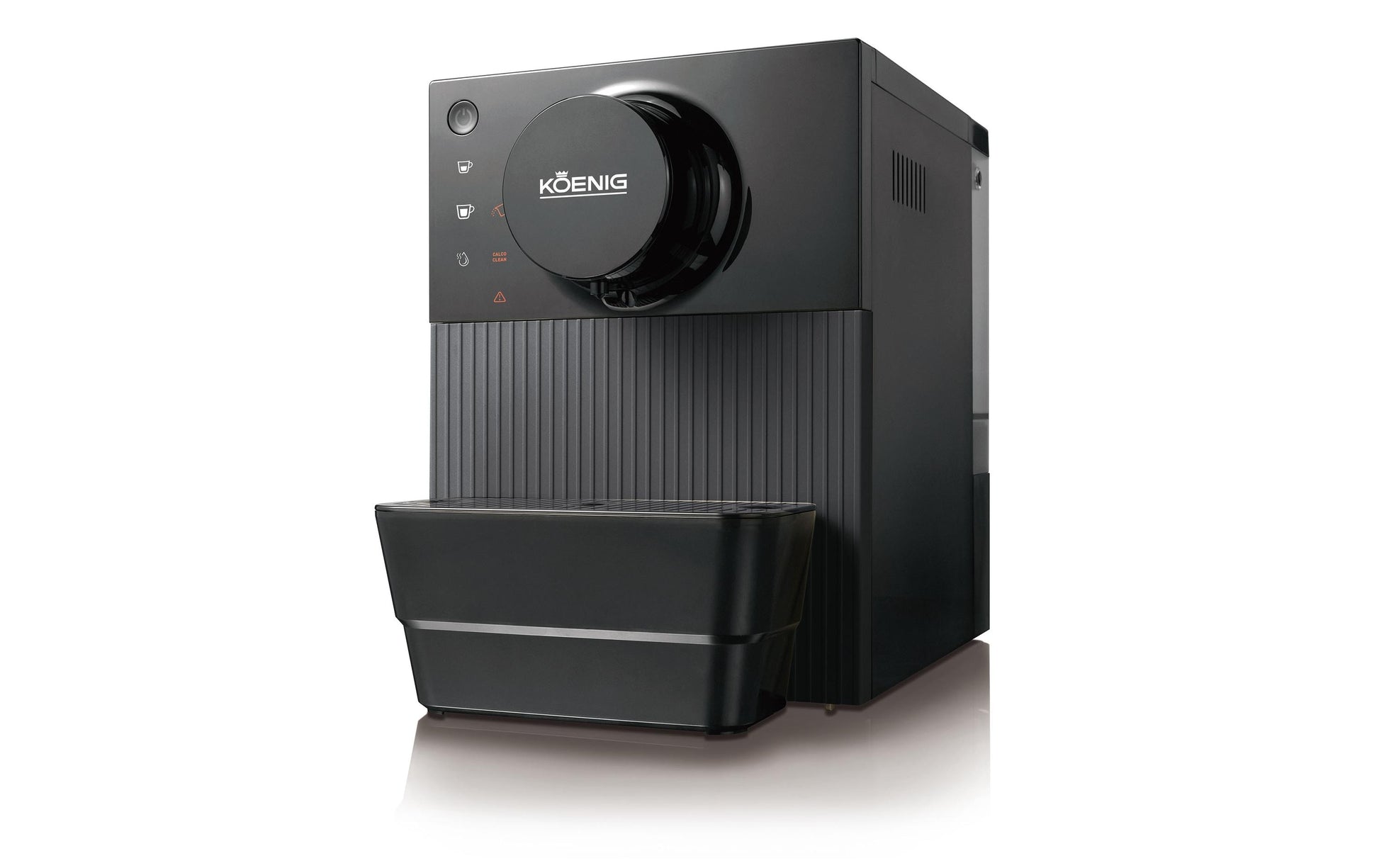 Koenig Finessa Nano Kaffeevollautomat – 19 bar, 1 l, 100 g, Dunkelgrau