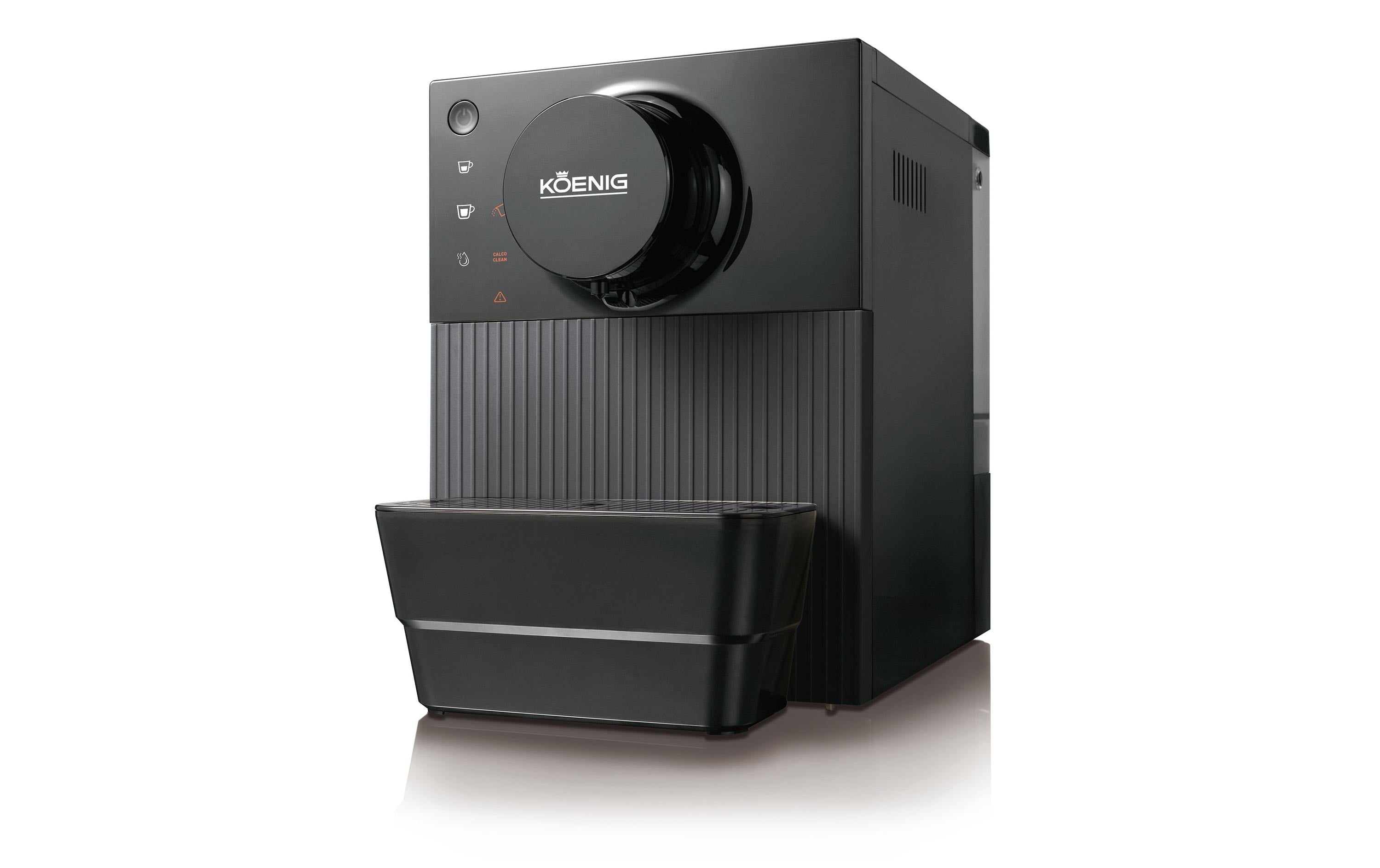 Koenig Finessa Nano Kaffeevollautomat – 19 bar, 1 l, 100 g, Dunkelgrau