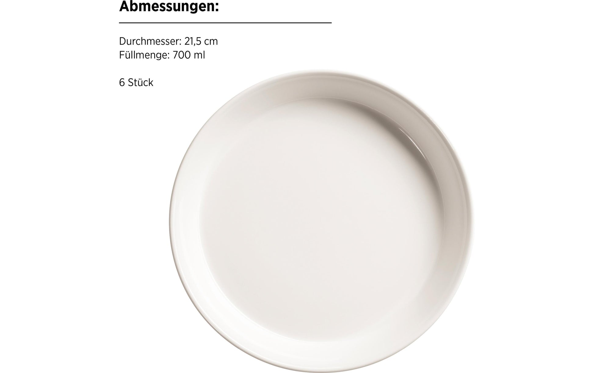 Mäser Tafelservice SITA – 12-teiliges Set, Porzellan, weiss, spülmaschinenfest, mikrowellengeeignet