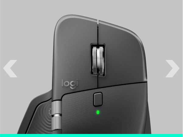 Logitech MX Master 4 for Business Business-Maus – kabellos, 8 Tasten, 8'000 dpi, für Rechtshänder, graphit