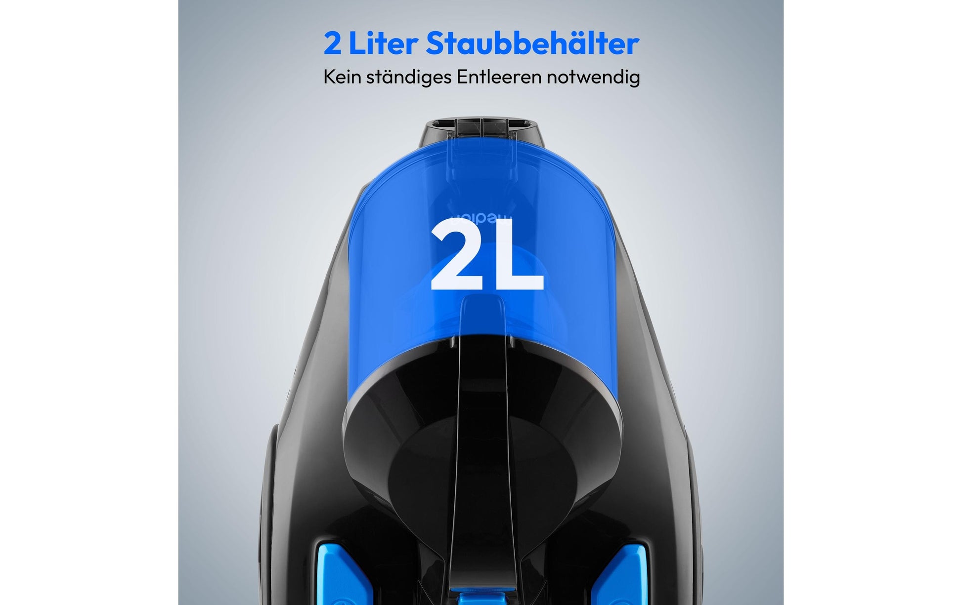MEDION Staubsauger MD 12078 – 800 W, 2 l, Netzbetrieb, Kabel 7 m