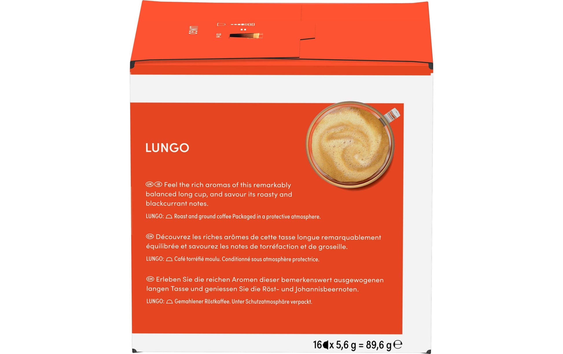 Nescafé Lungo – Kapseln für Dolce Gusto, 16 Kapseln