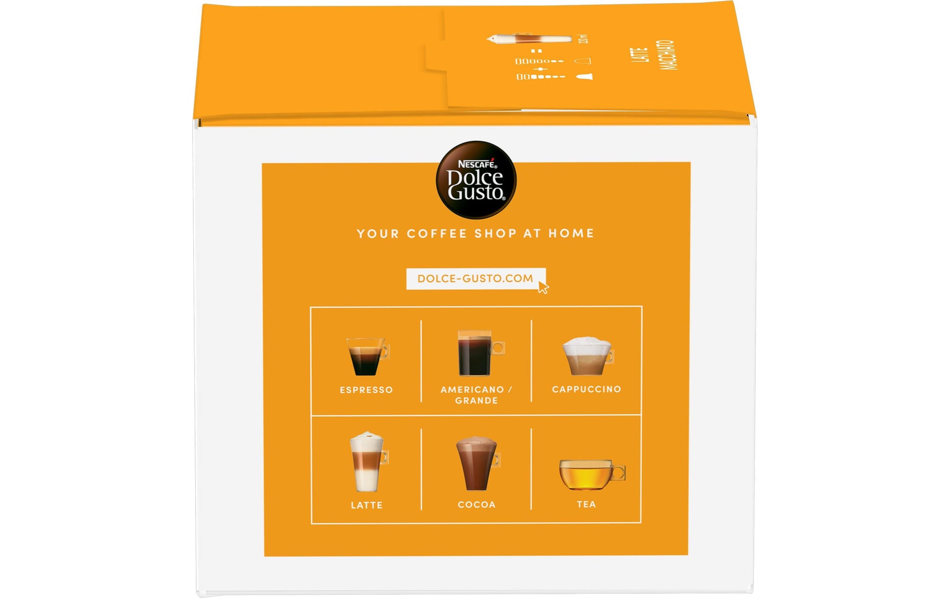 Nescafé Dolce Gusto Latte Macchiato – Kapseln für Dolce Gusto – 15 Kapseln
