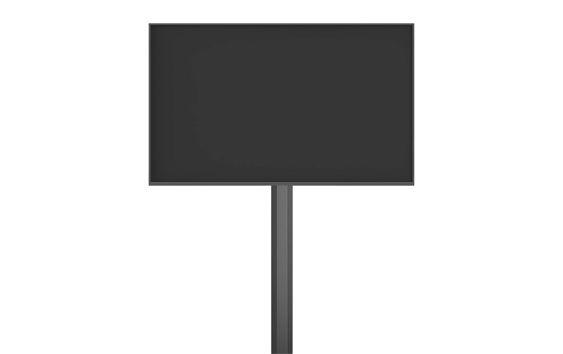 PureMounts Wandkanal – 60 mm – 0,5 m – Aluminium – Schwarz, selbstklebend