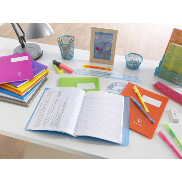 Clairefontaine Notizheft – 240 × 320 mm – kariert – 48 Blatt – 90 g/m² – Softcover – PEFC