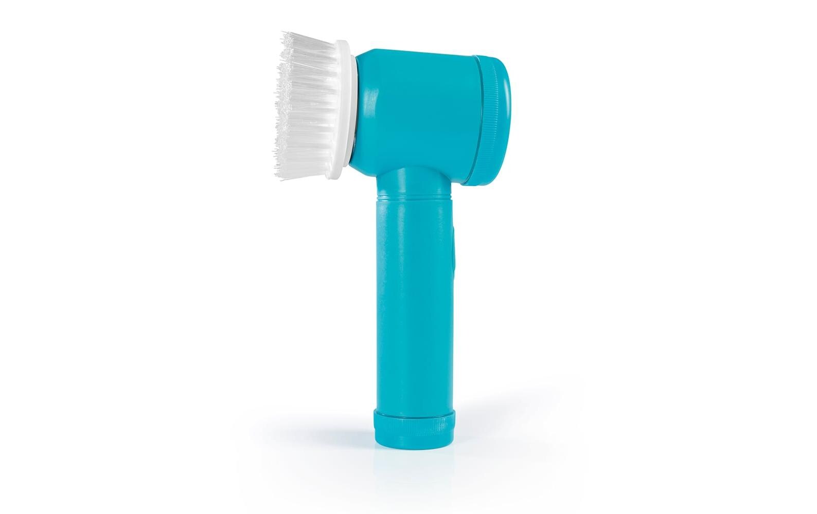 CLEANmaxx Elektrische Reinigungsbürste (Hand) – 3,7 V, Kunststoff, Blau, 7-teilig