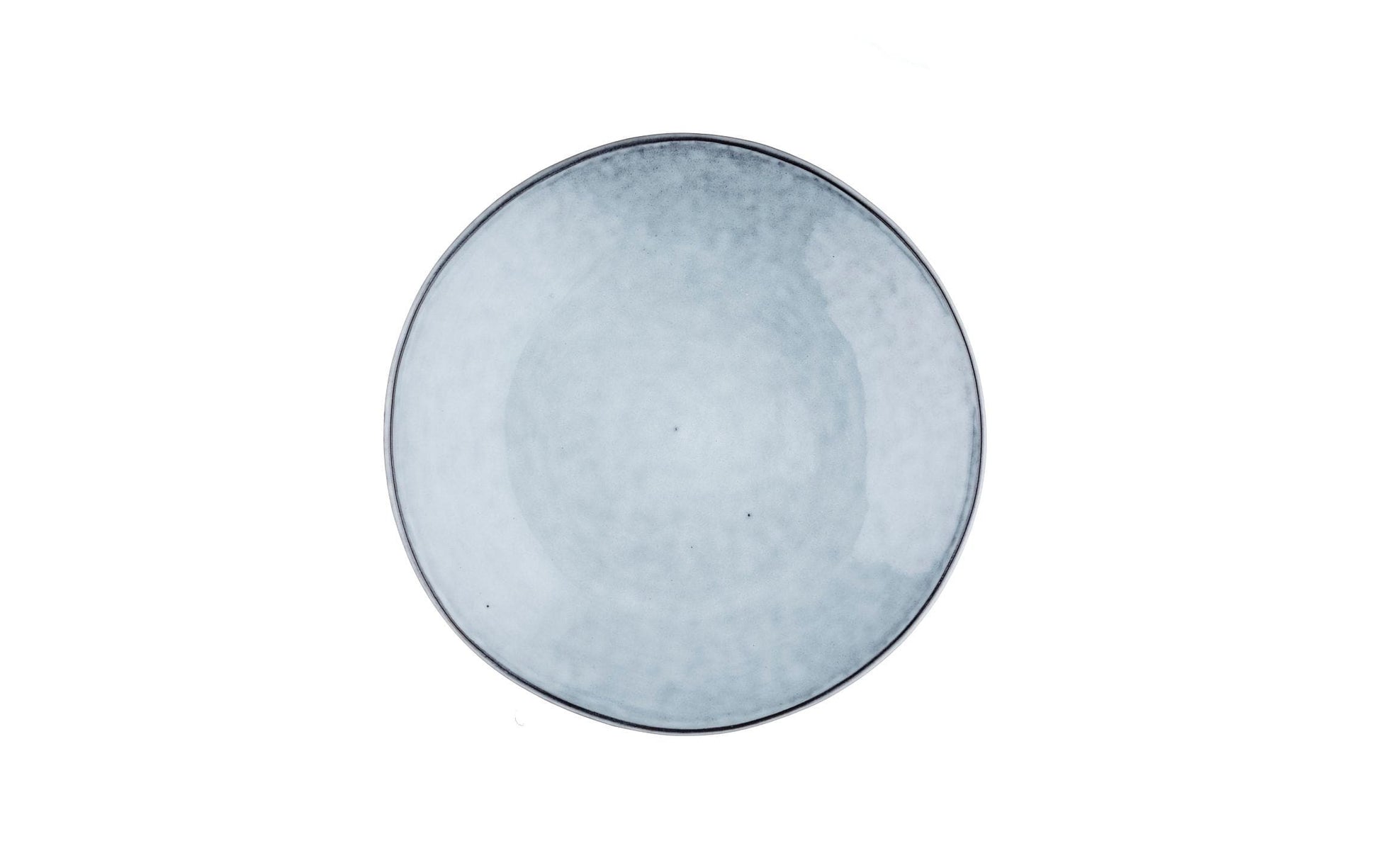 Björn CLOUD Frühstücksteller – Keramik, Hellgrau, Ø 21,5 cm, Höhe 2,5 cm, 6 Stück