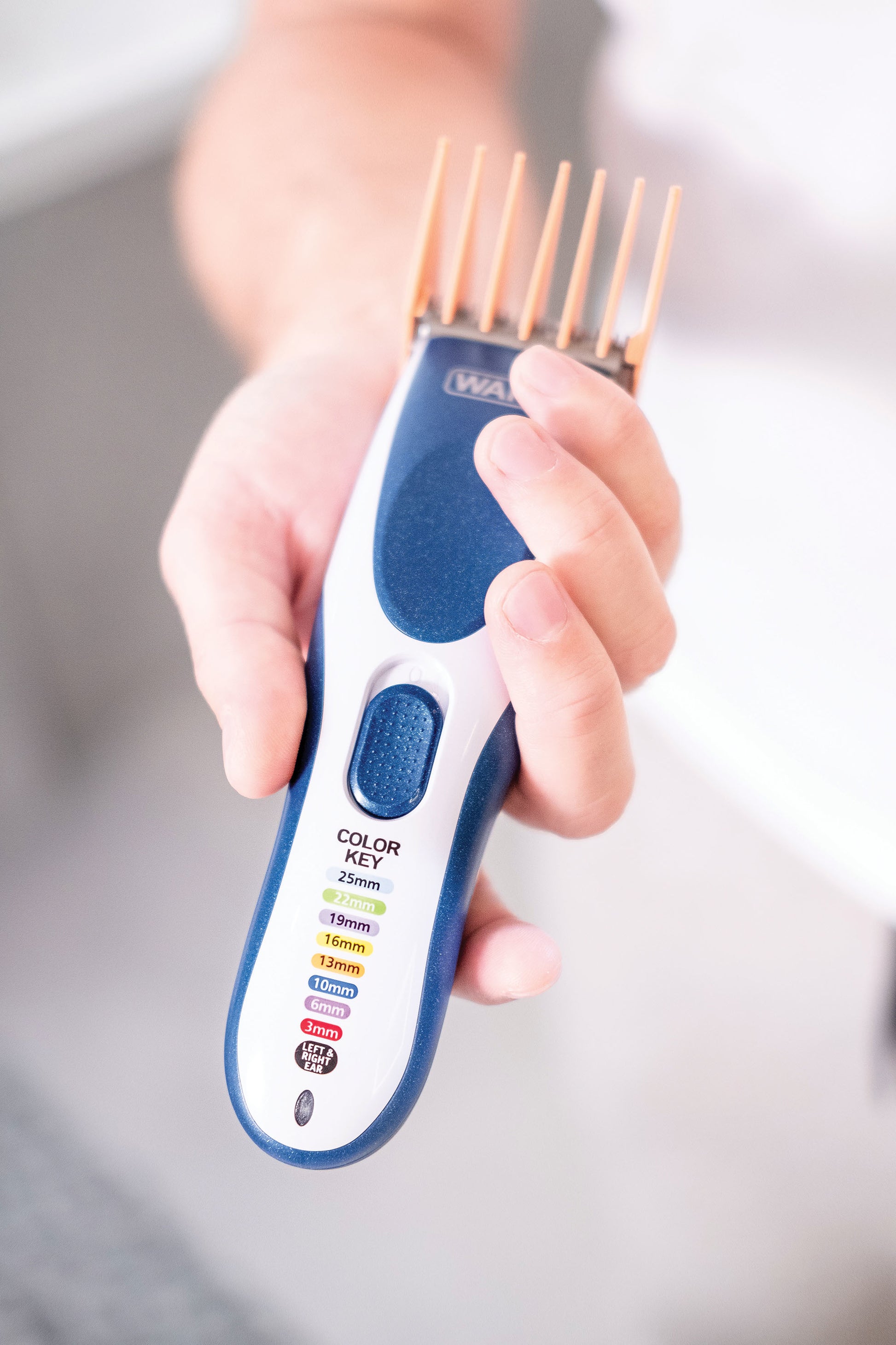 Wahl Haarschneider Color Pro – Akku 60 min, 1–25 mm Schnitt, Blau