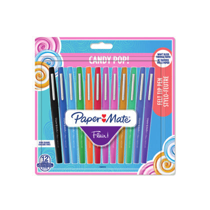 Papermate Filzstifte Flair, Strichbreite 0,7 mm, 12 Farben