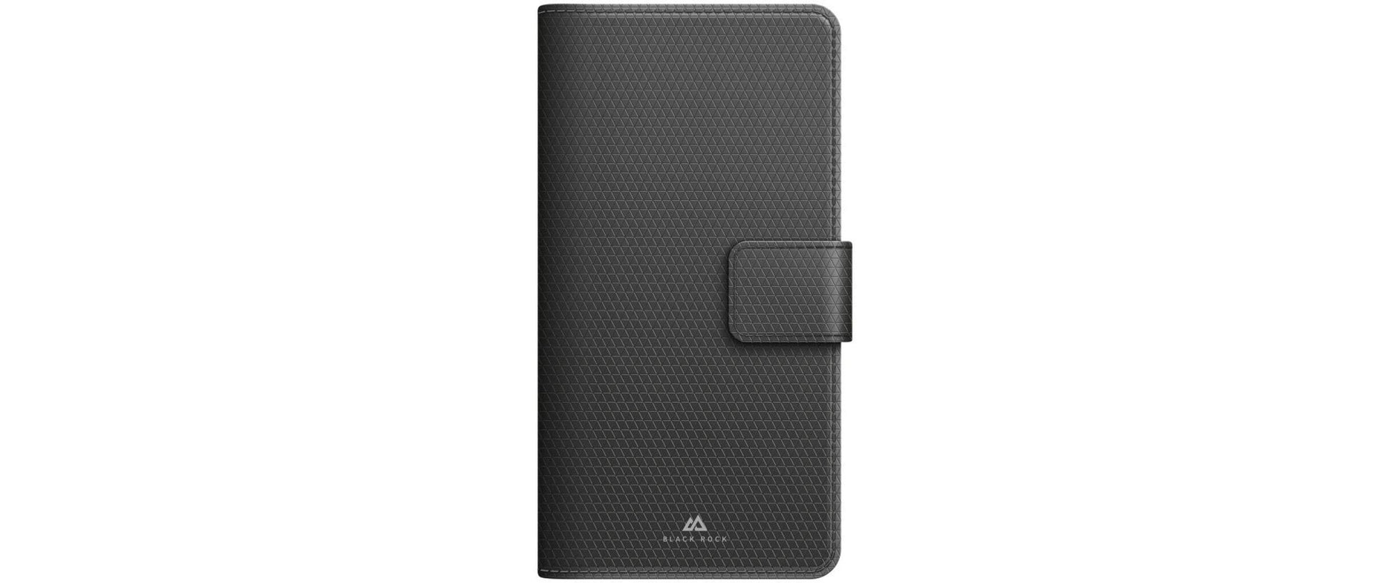 Black Rock Booklet-Hülle – für Samsung Galaxy A56 5G – schwarz – Kunstleder – mit Kartenfach