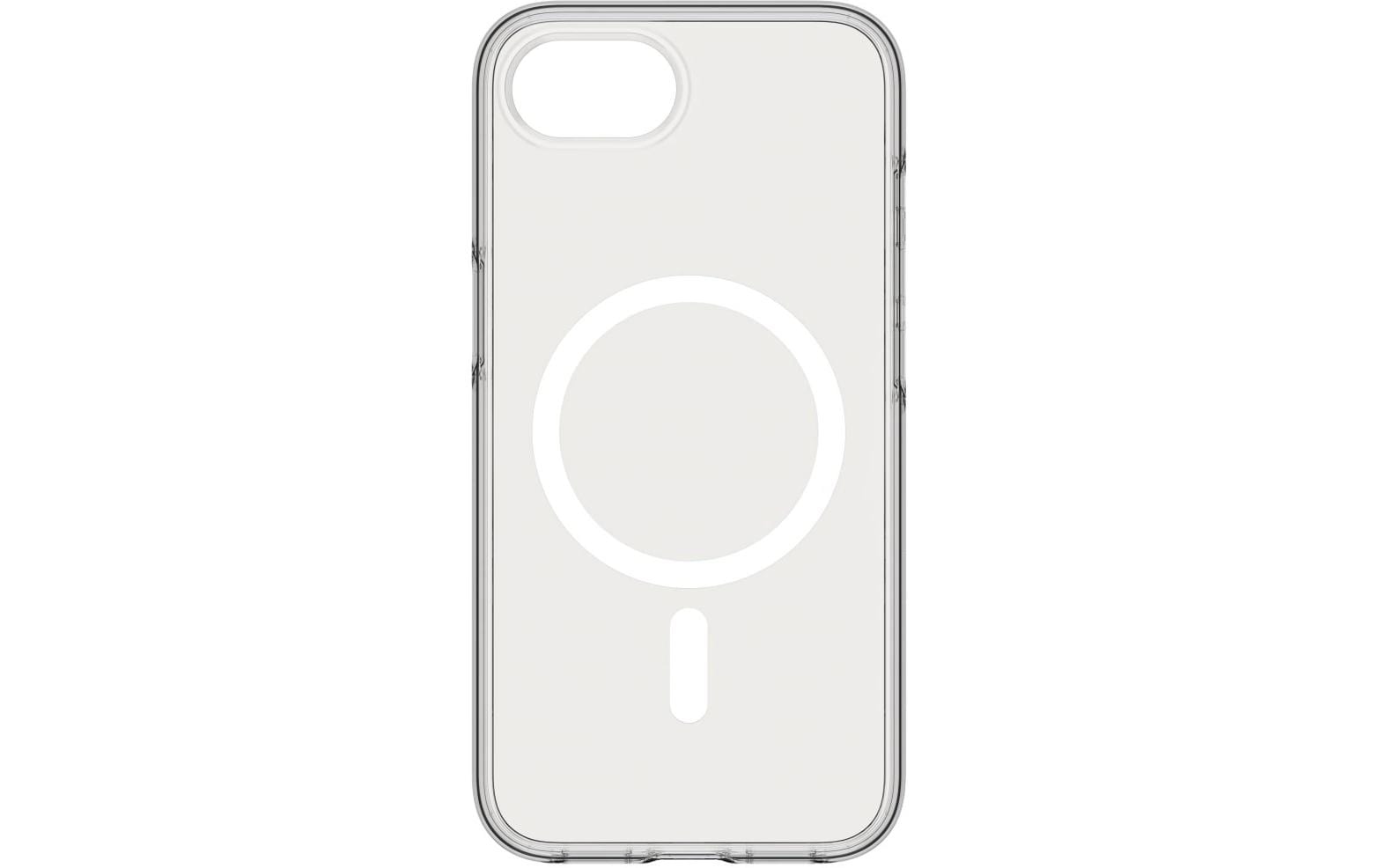 Black Rock Cover Mag Backcover – für Apple iPhone 16e, MagSafe, PC+TPU, Transparent