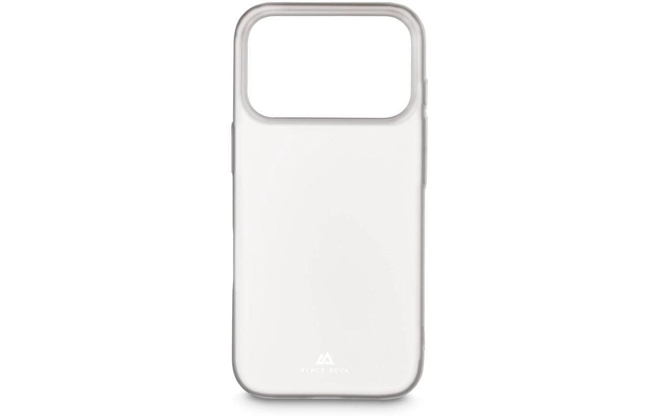 Black Rock Backcover – für Apple iPhone 17 Pro, PC, Transparent, kratzresistent
