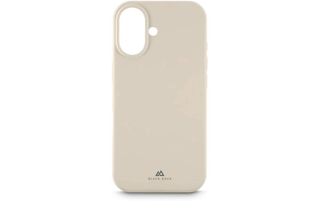 Black Rock Backcover – für Apple iPhone 17 – beige/sand – Silikon – MagSafe kompatibel, kratzresistent