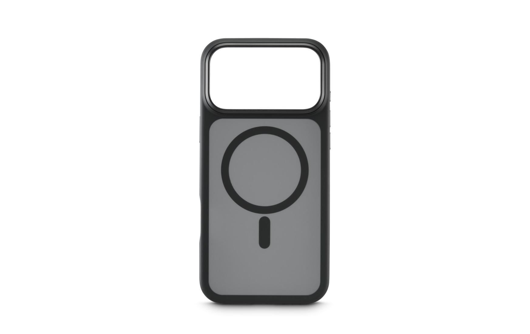 Black Rock Backcover – für Apple iPhone 17 Pro Max, MagSafe, PC+TPU, Schwarz