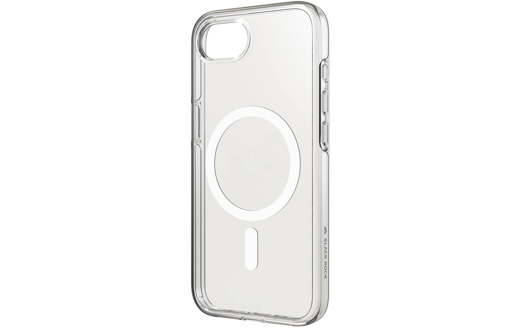 Black Rock Cover Mag Backcover – für Apple iPhone 16e, MagSafe, PC+TPU, Transparent