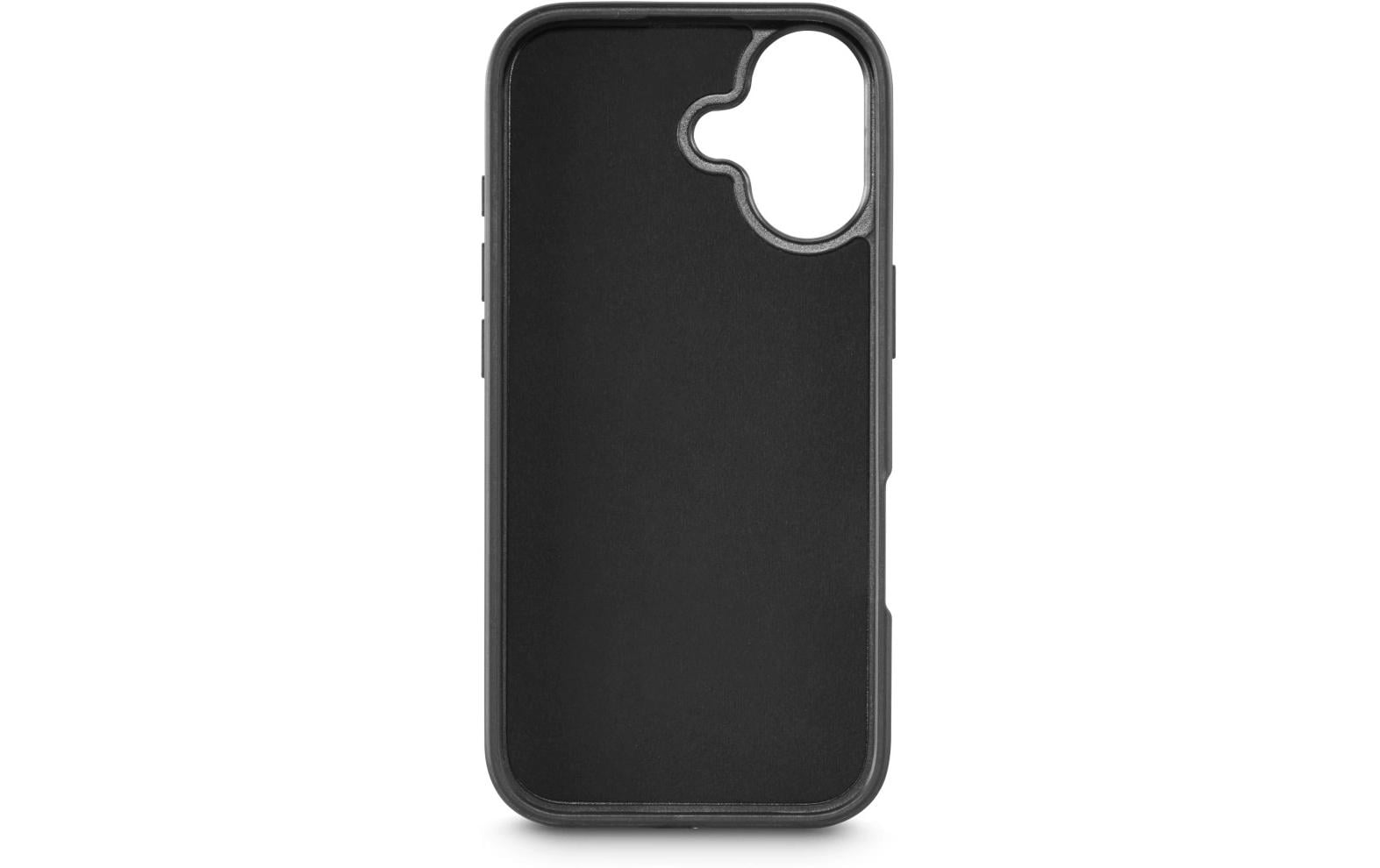 Black Rock Robustes Carbon Backcover – für Apple iPhone 17, PC+TPU, Schwarz