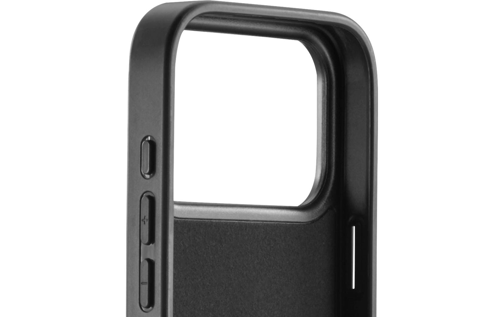 Black Rock Robustes Carbon Backcover – für Apple iPhone 17 Pro Max, PC+TPU, Schwarz, kratzresistent