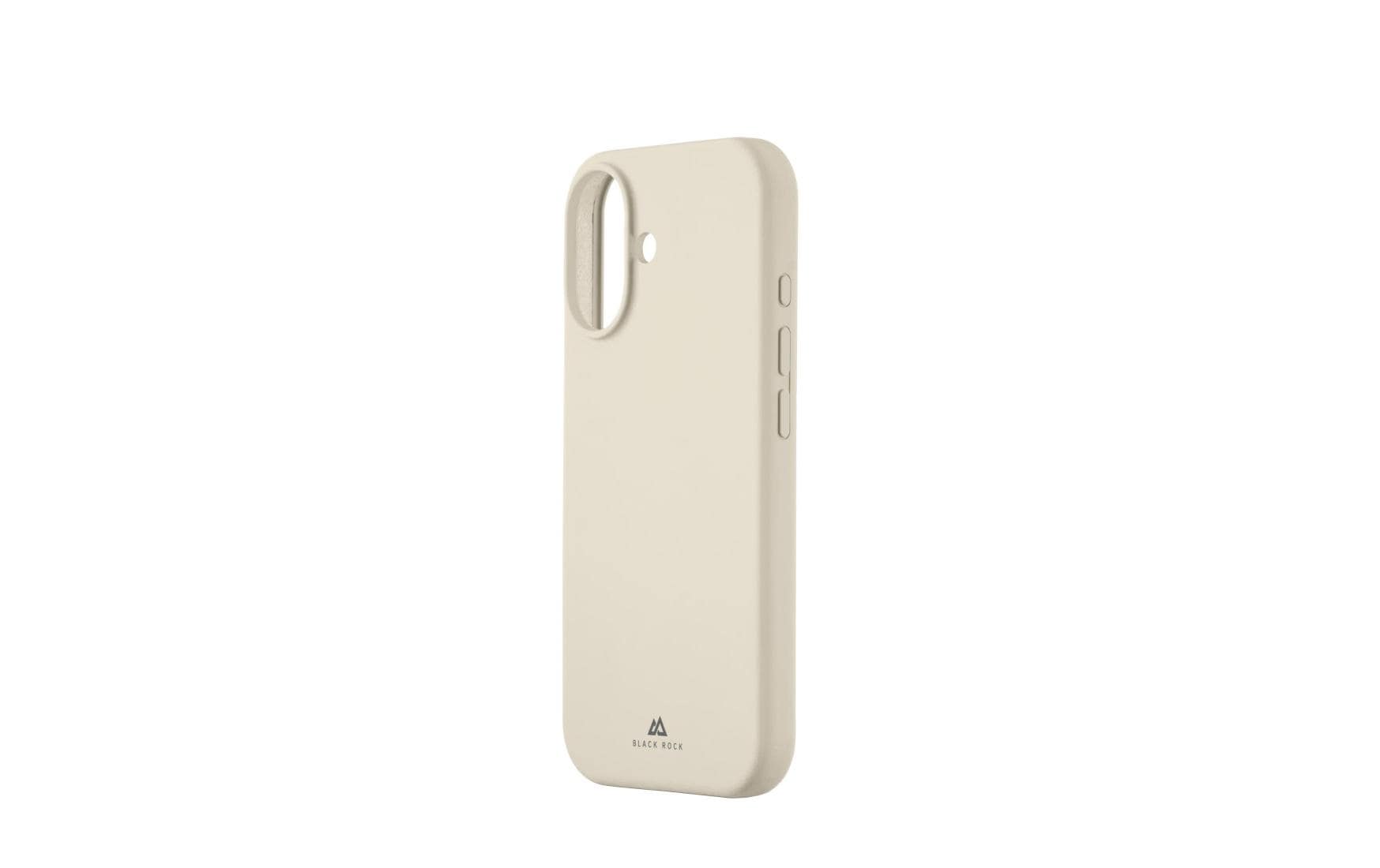 Black Rock Backcover – für Apple iPhone 17 – beige/sand – Silikon – MagSafe kompatibel, kratzresistent