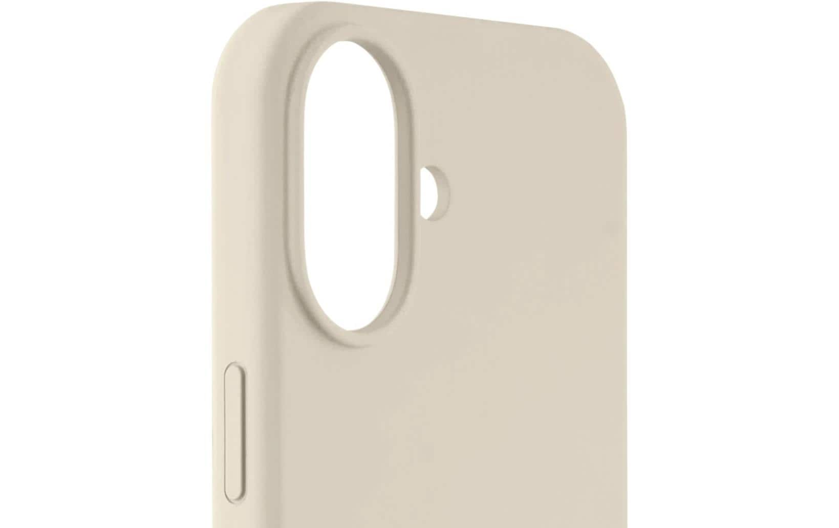 Black Rock Backcover – für Apple iPhone 17 – beige/sand – Silikon – MagSafe kompatibel, kratzresistent