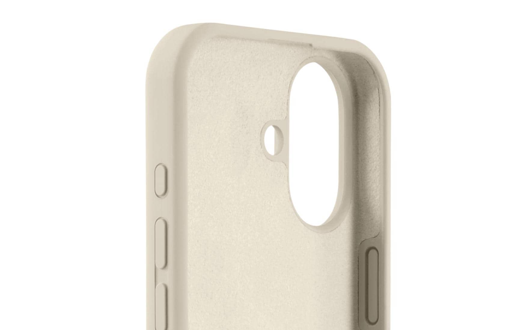 Black Rock Backcover – für Apple iPhone 17 – beige/sand – Silikon – MagSafe kompatibel, kratzresistent