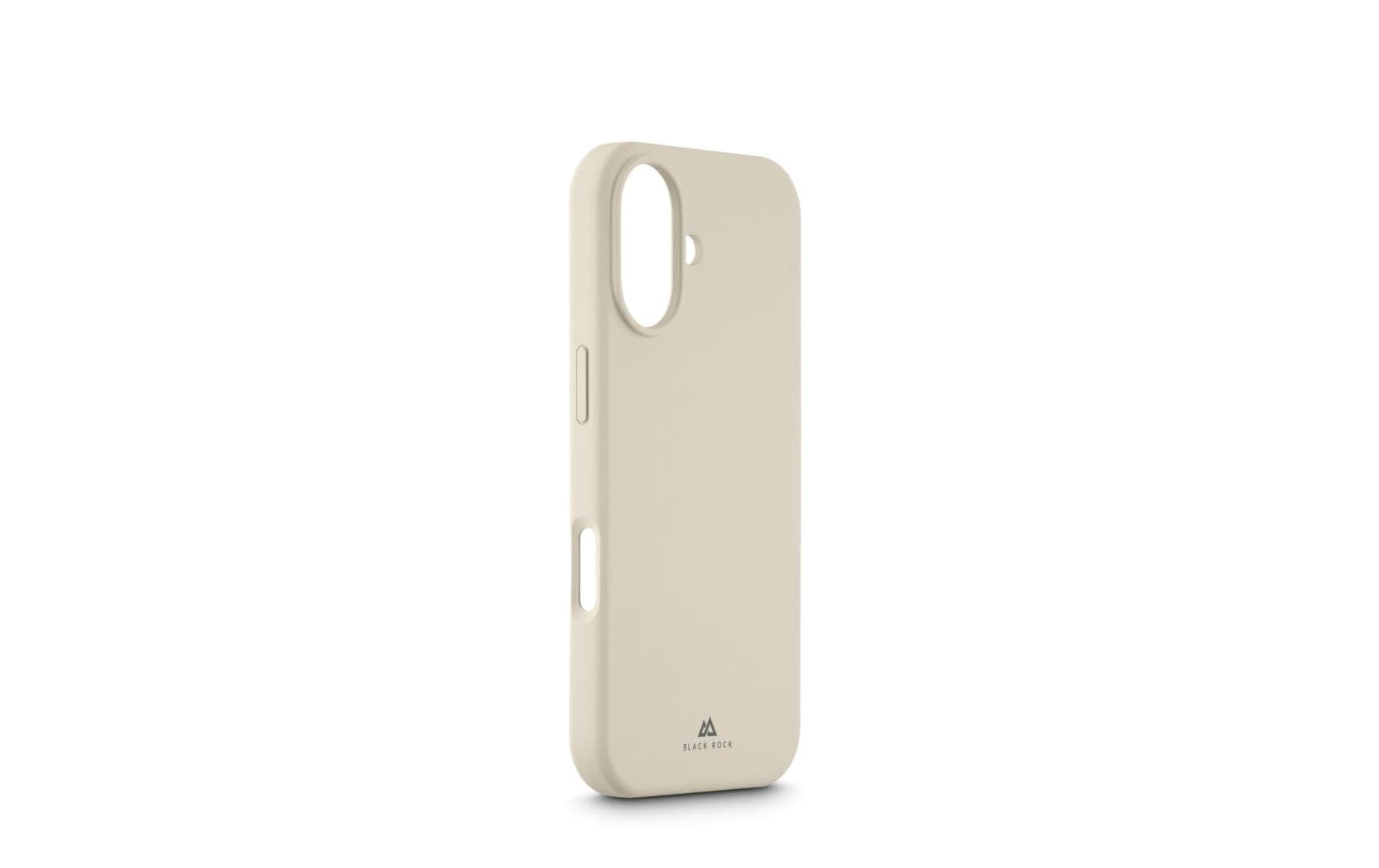 Black Rock Backcover – für Apple iPhone 17 – beige/sand – Silikon – MagSafe kompatibel, kratzresistent