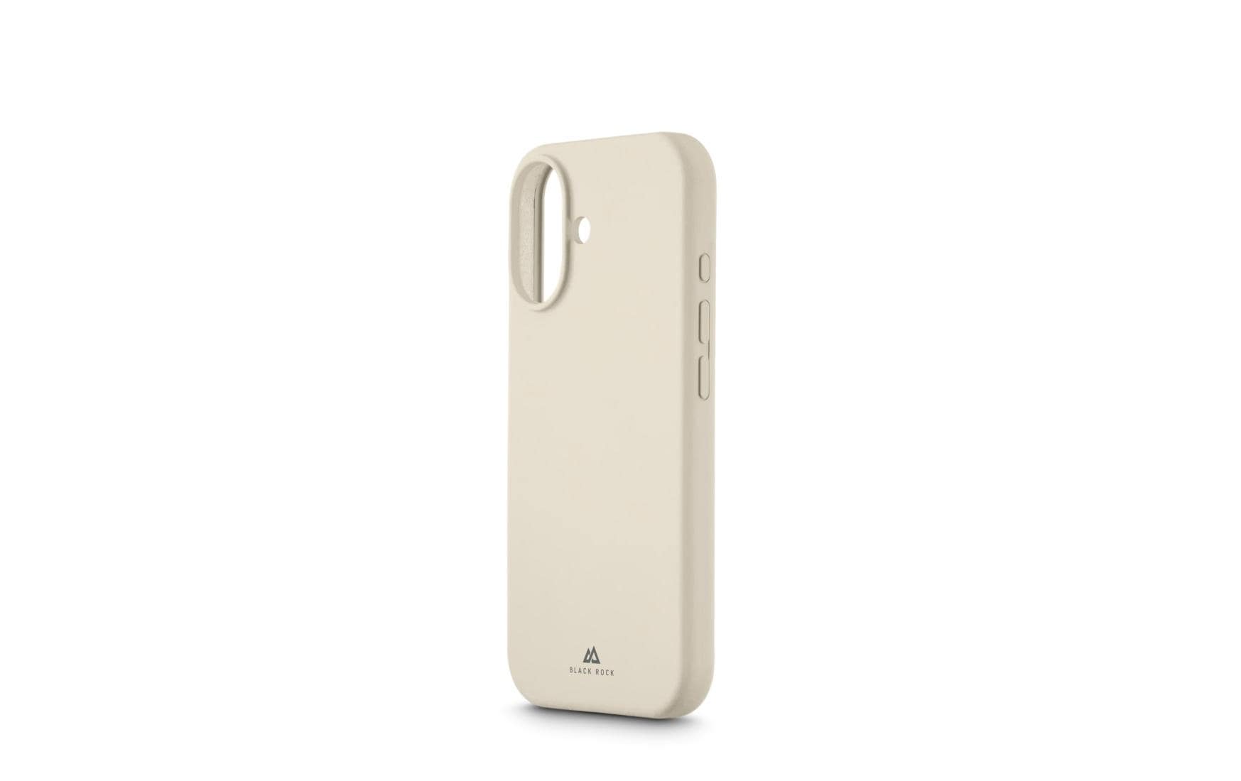 Black Rock Backcover – für Apple iPhone 17 – beige/sand – Silikon – MagSafe kompatibel, kratzresistent