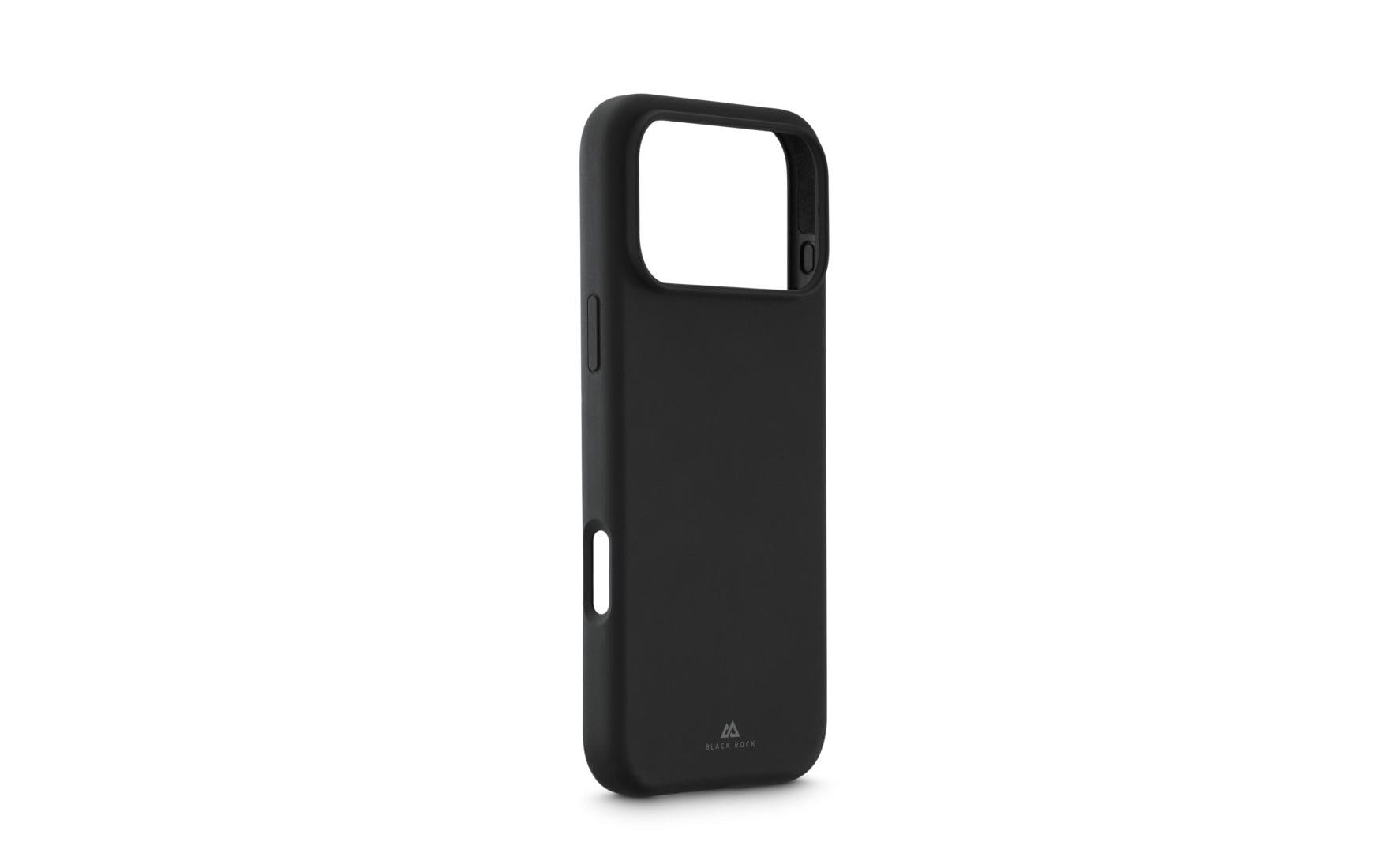 Black Rock Mag Urban Backcover – für Apple iPhone 17 Pro Max, MagSafe, Silikon, Schwarz, kratzresistent