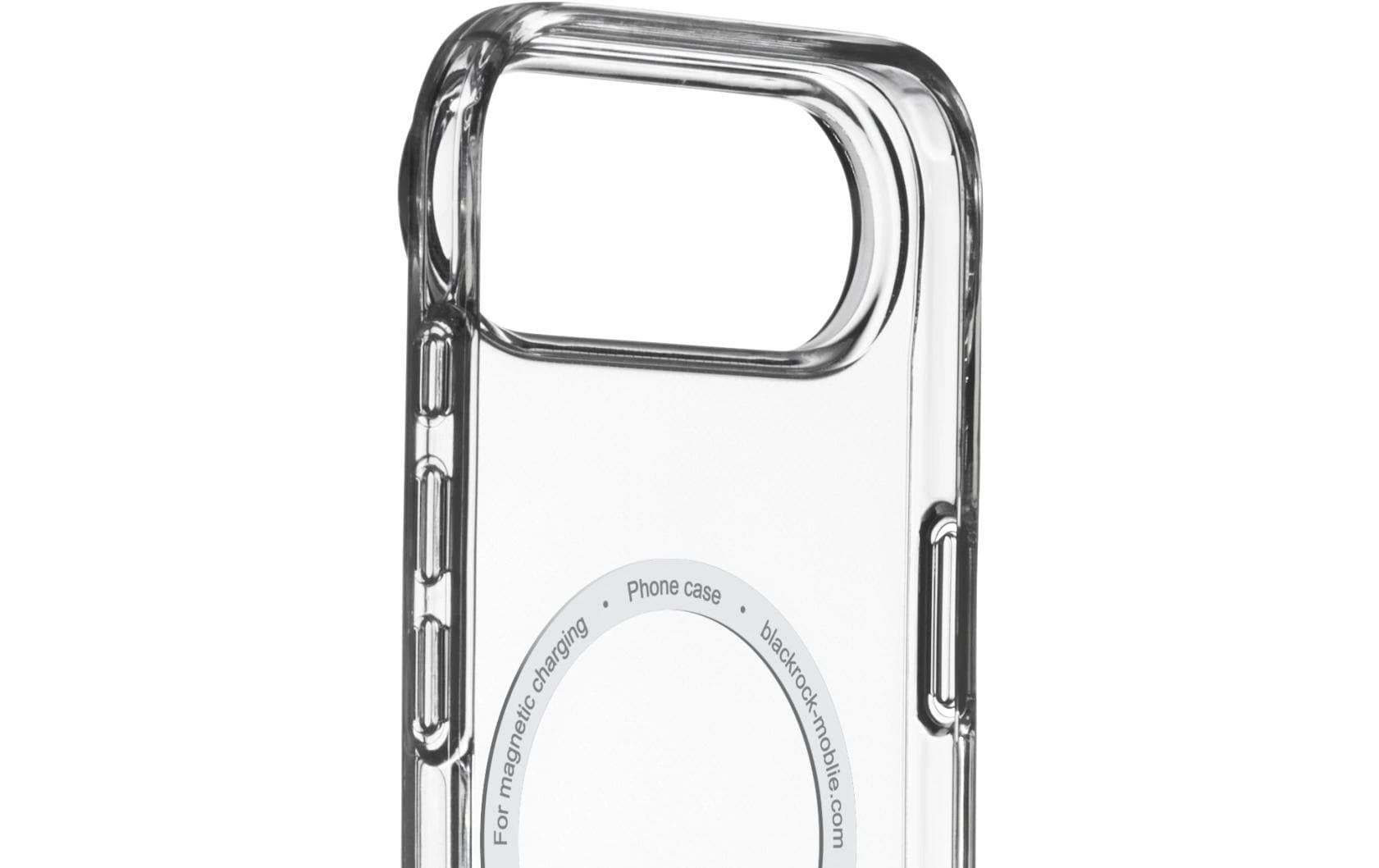 Black Rock Mag Clear Backcover – für Apple iPhone Air – MagSafe, PC+TPU, Transparent