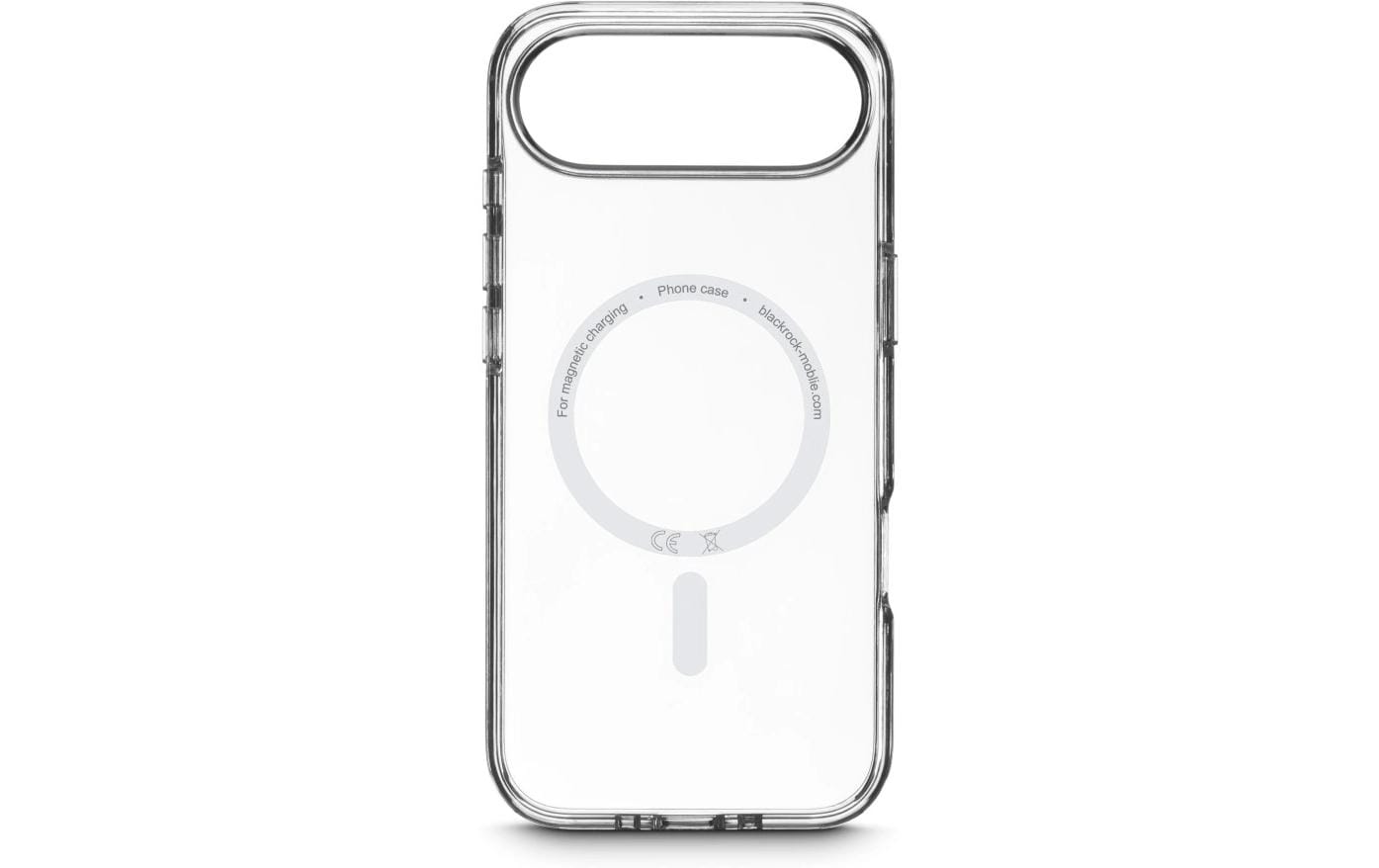 Black Rock Mag Clear Backcover – für Apple iPhone Air – MagSafe, PC+TPU, Transparent