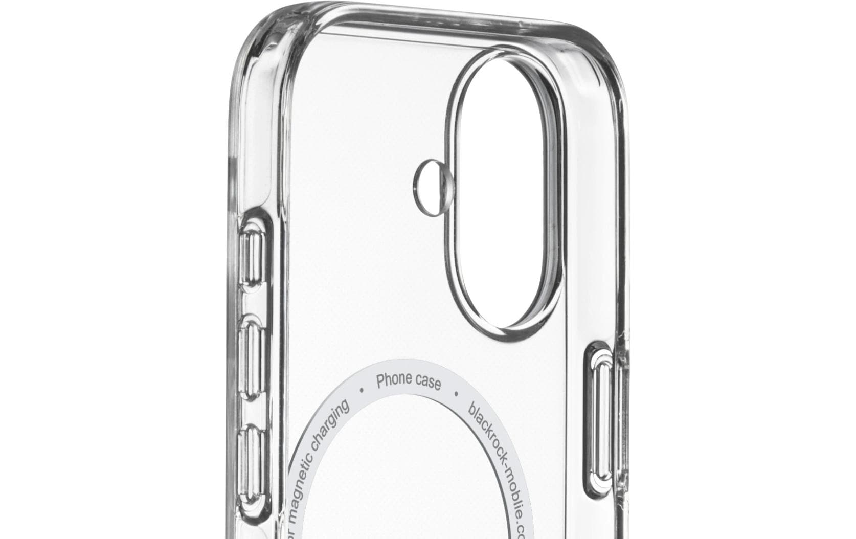 Black Rock Mag Clear – Backcover – für Apple iPhone 17 – MagSafe, PC+TPU, Transparent