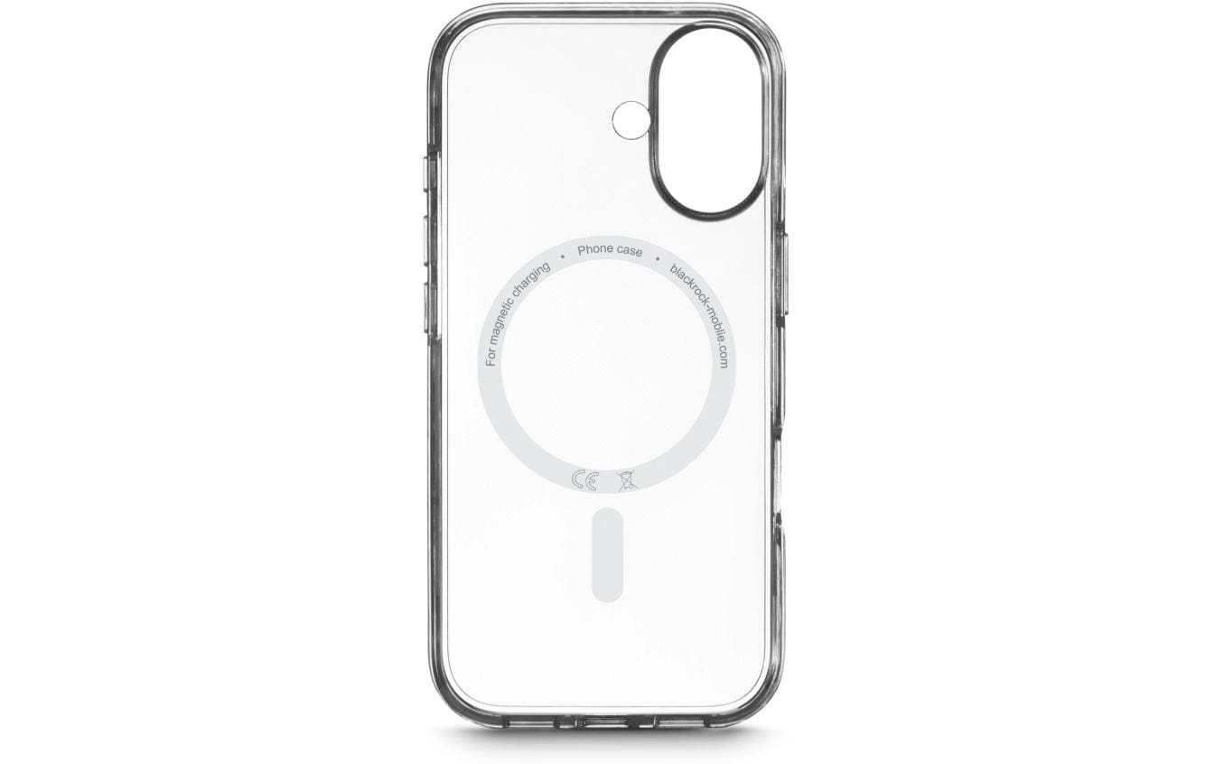 Black Rock Mag Clear – Backcover – für Apple iPhone 17 – MagSafe, PC+TPU, Transparent